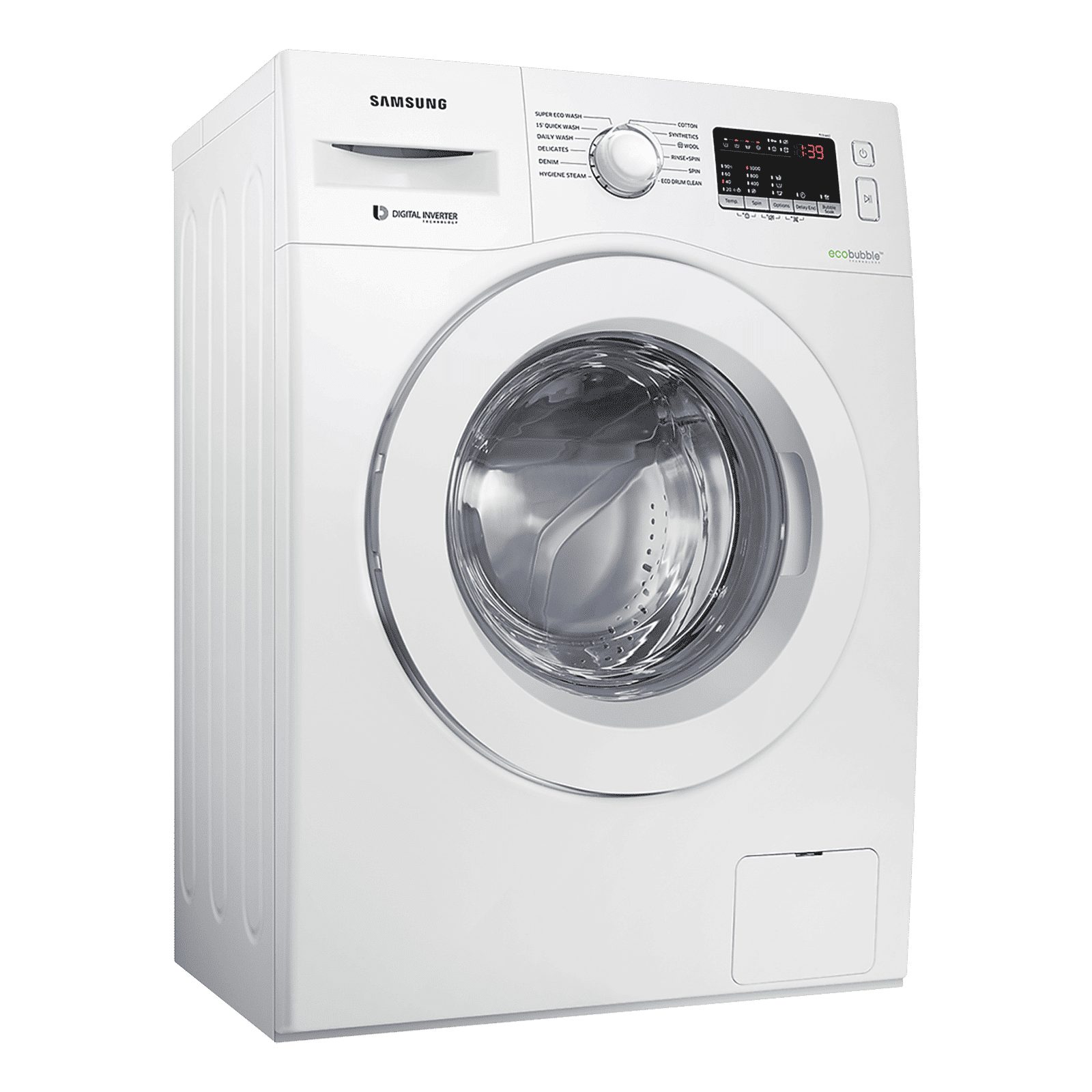 SAMSUNG 6.5 kg 5 Star Inverter Fully Automatic Front Load Washing Machine (WW65R20EKMW/TL, Diamond Drum, DA White) SAMSUNG 6.5 kg 5 Star Inverter Fully Automatic Front Load Washing Machine (WW65R20EKMW/TL, Diamond Drum, DA White)_4