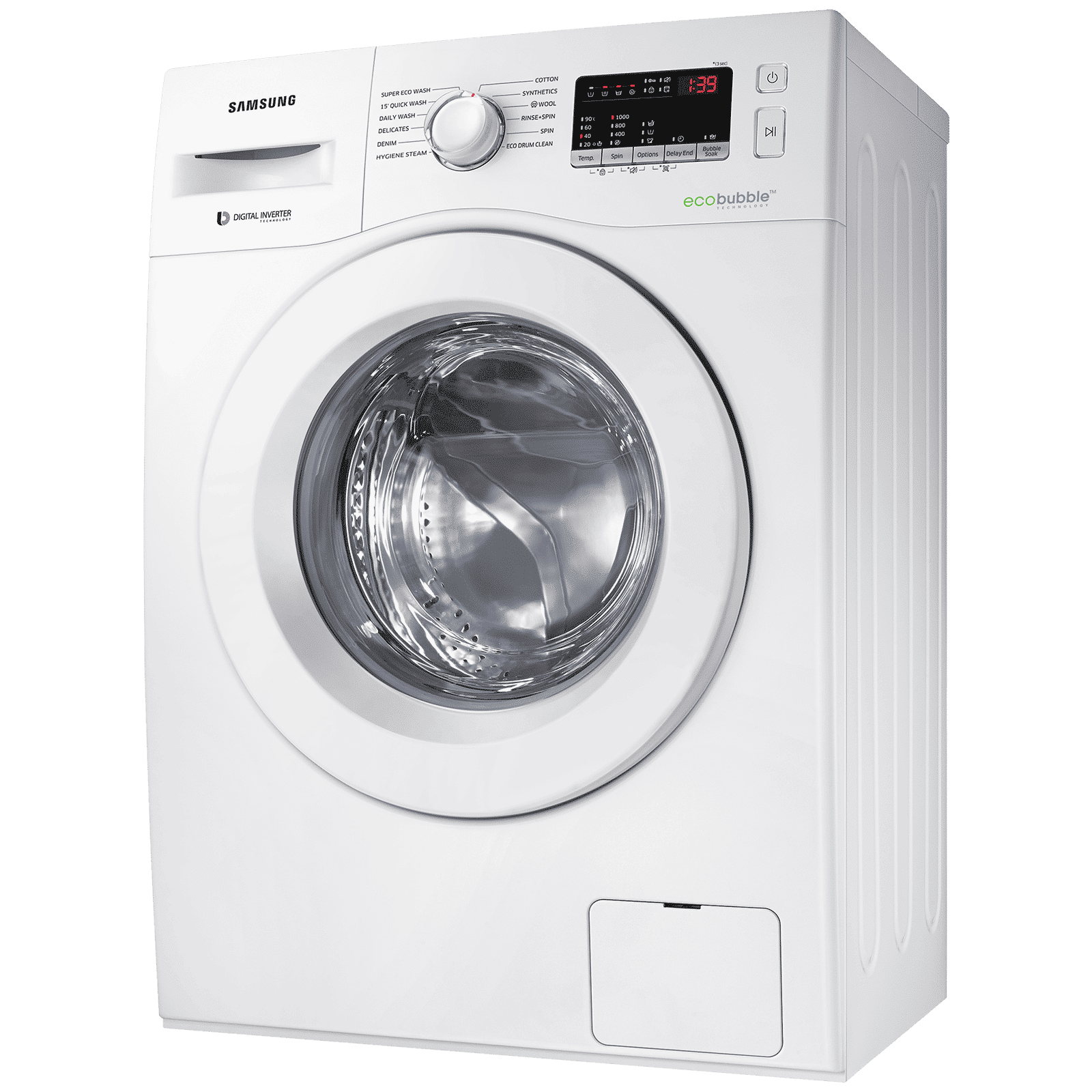 SAMSUNG 6.5 kg 5 Star Inverter Fully Automatic Front Load Washing Machine (WW65R20EKMW/TL, Diamond Drum, DA White) SAMSUNG 6.5 kg 5 Star Inverter Fully Automatic Front Load Washing Machine (WW65R20EKMW/TL, Diamond Drum, DA White)_5