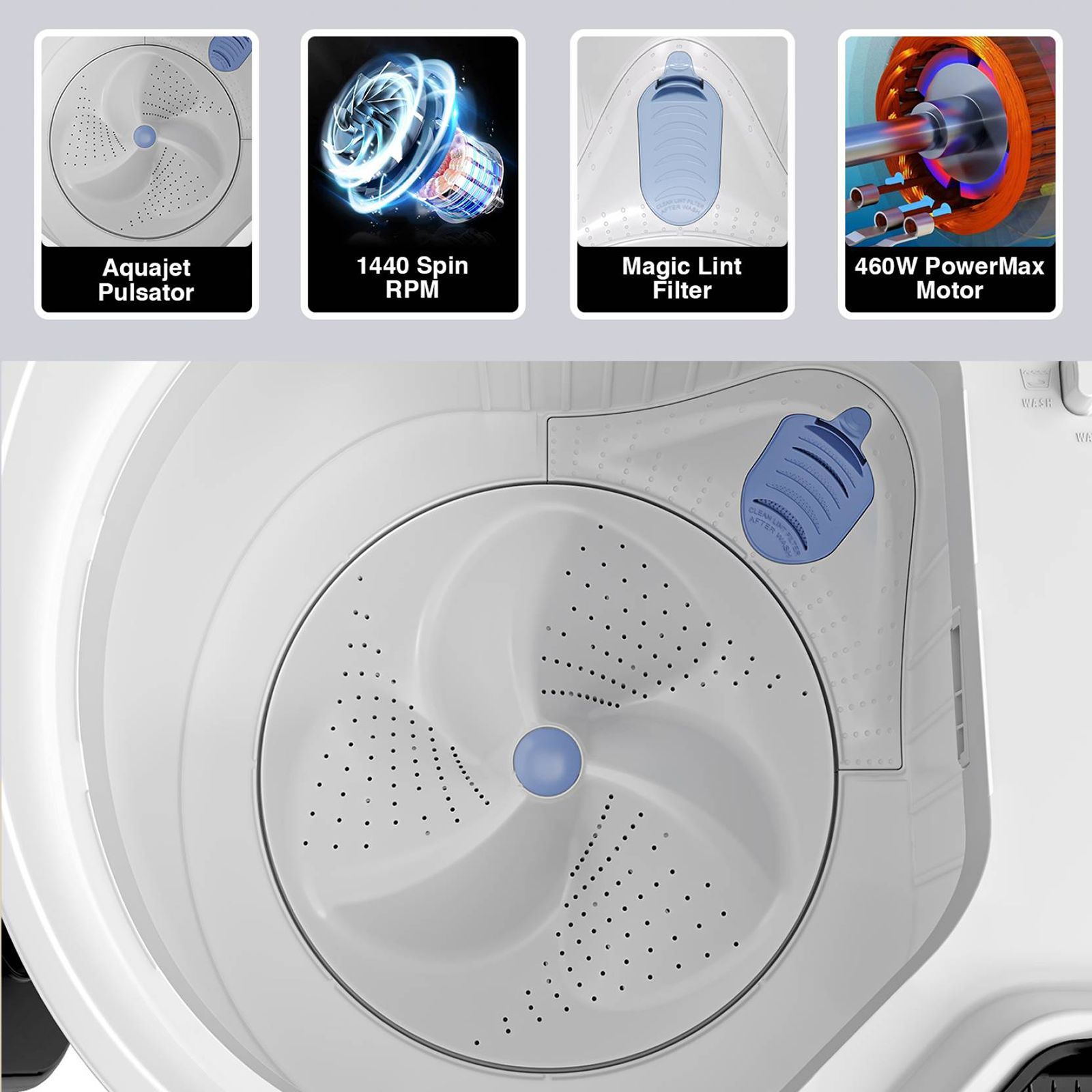 Godrej 8.5 kg 5 Star Semi Automatic Washing Machine with In-Built Heater (Edge Digi, WS EDGE DIGI 85 5.0 PB2 M GPGR, Graphite Grey) Godrej 8.5 kg 5 Star Semi Automatic Washing Machine with In-Built Heater (Edge Digi, WS EDGE DIGI 85 5.0 PB2 M GPGR, Graphite Grey)_11