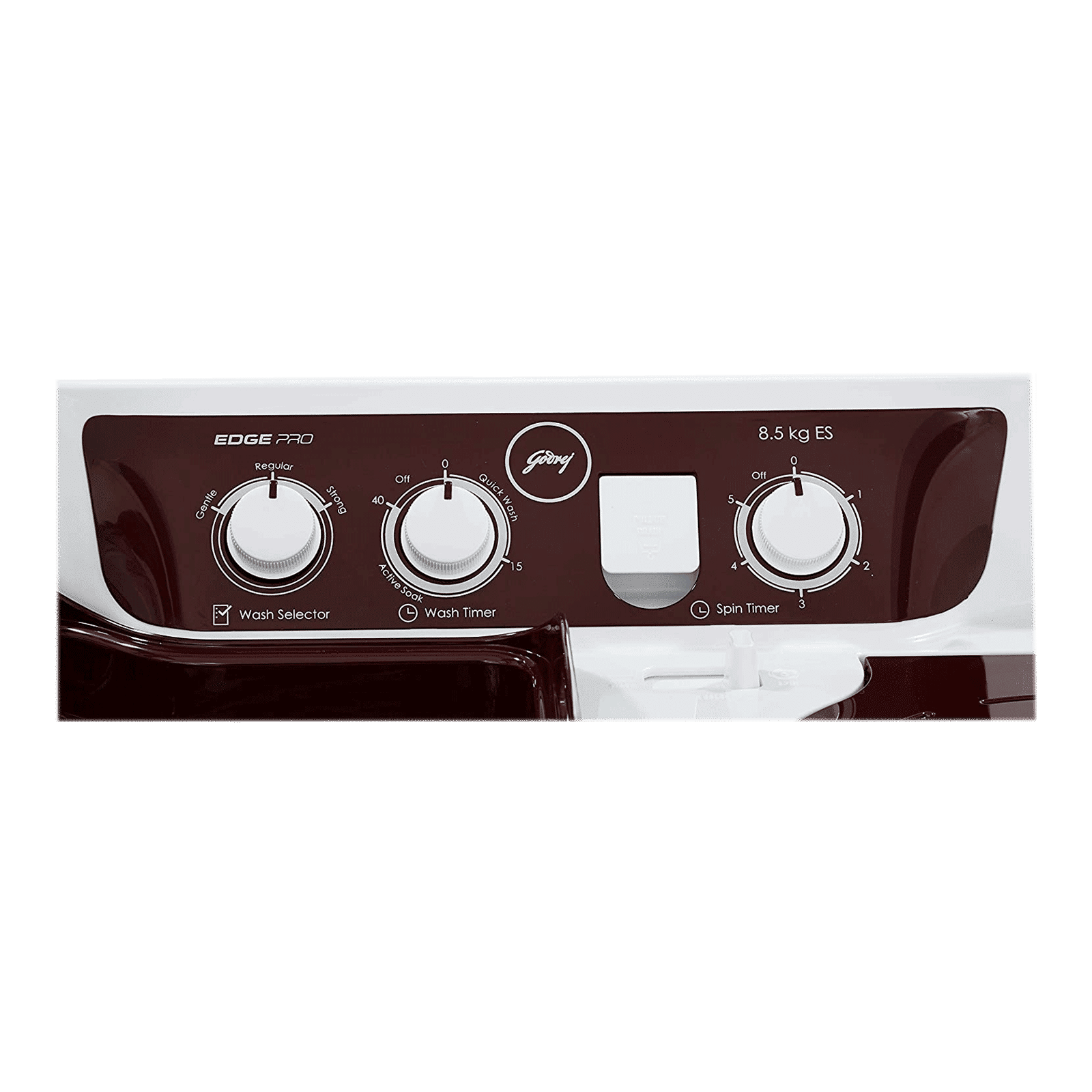 Godrej 8.5 kg 5 Star Semi Automatic Washing Machine with Spin Shower (Edge Pro, WS EDGEPRO 850 ES, Wine Red)_15