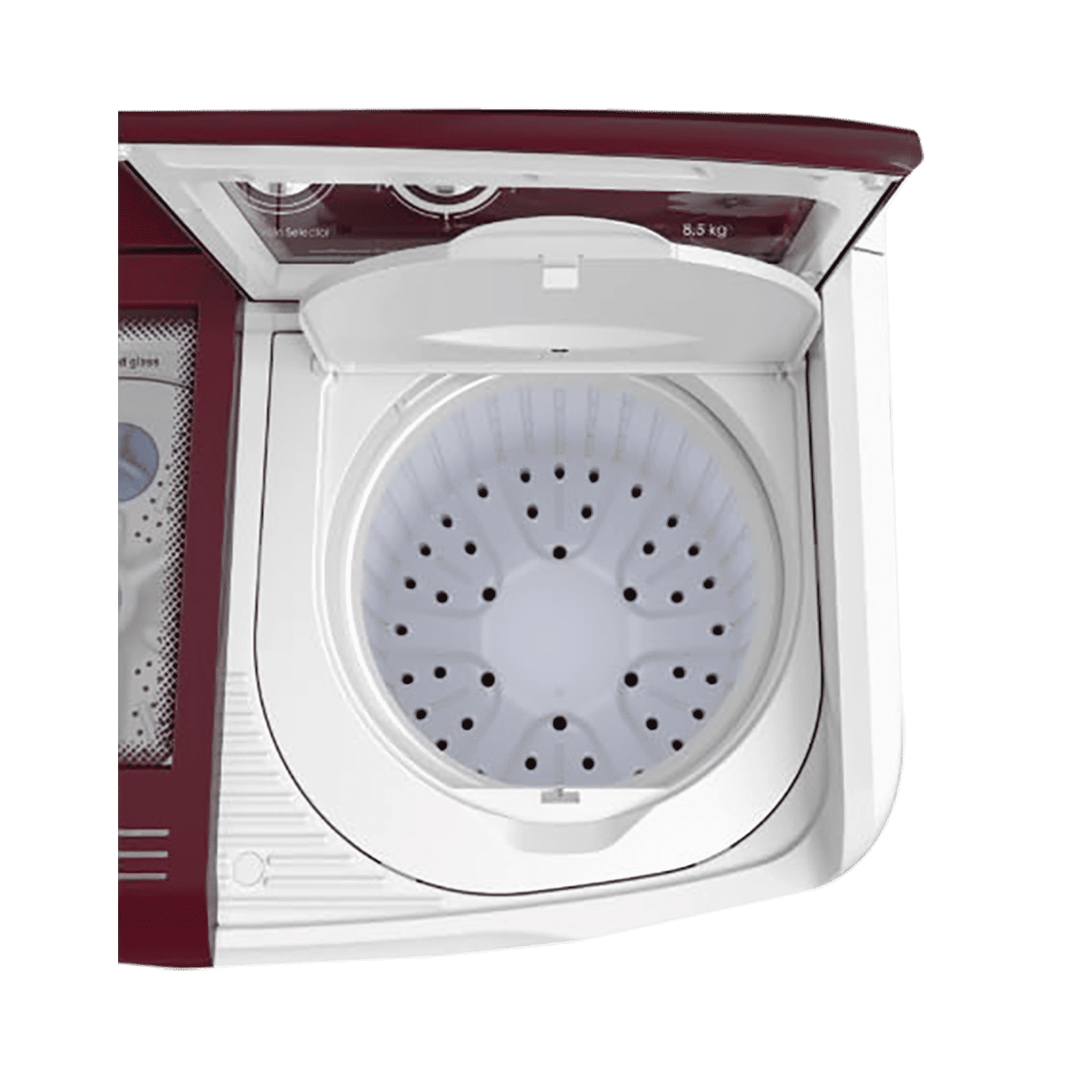 Godrej 8.5 kg 5 Star Semi Automatic Washing Machine with Spin Shower (Edge, WS EDGE 8.5 WNRD TB3 M, Wine Red) Godrej 8.5 kg 5 Star Semi Automatic Washing Machine with Spin Shower (Edge, WS EDGE 8.5 WNRD TB3 M, Wine Red)_8