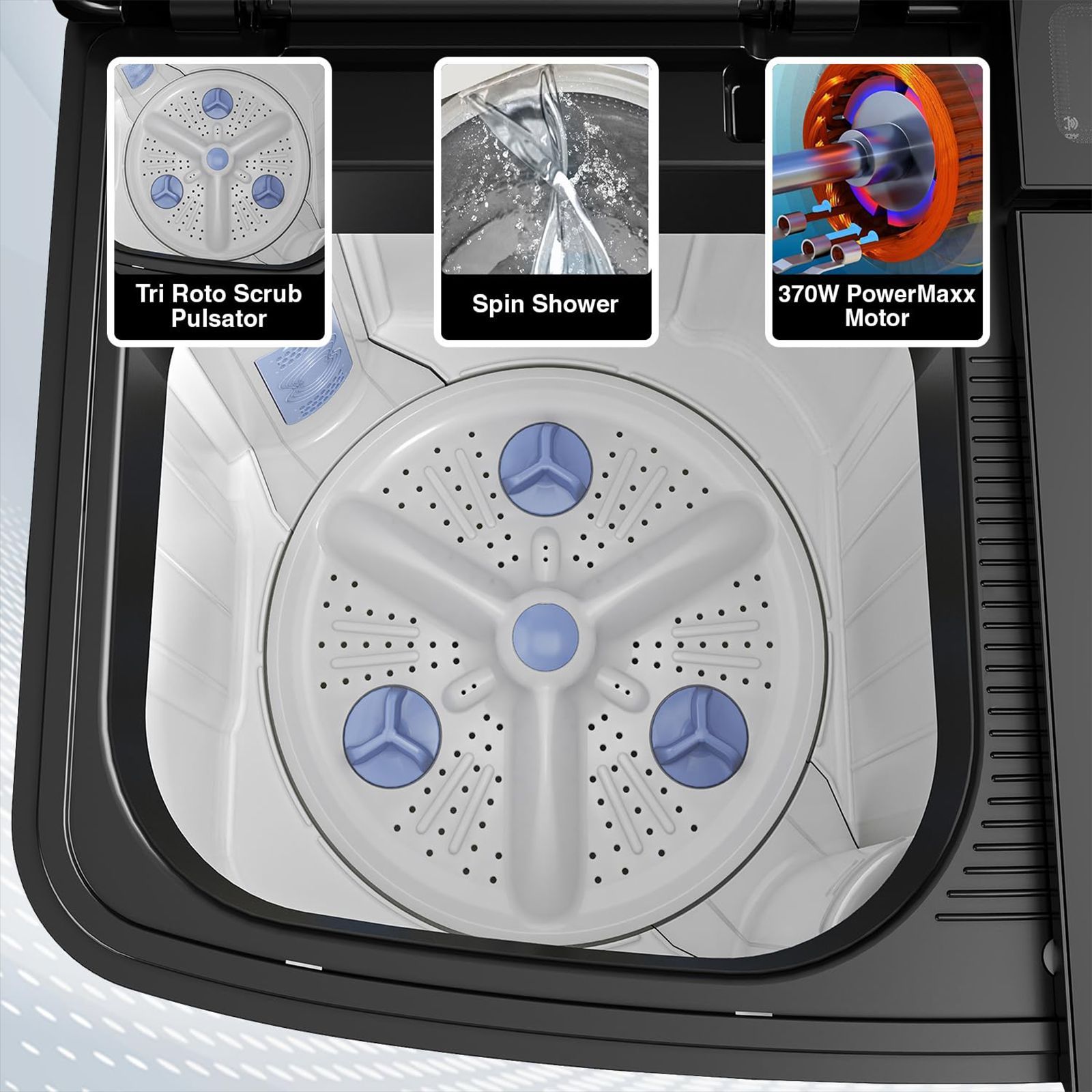 Godrej 8 kg 5 Star Semi Automatic Washing Machine with PowerMax Wash Motor (Edge Ultima Steelnox, WS EDGE ULTS 80 5.0 DB2M CSGR, Crystal Grey)_13