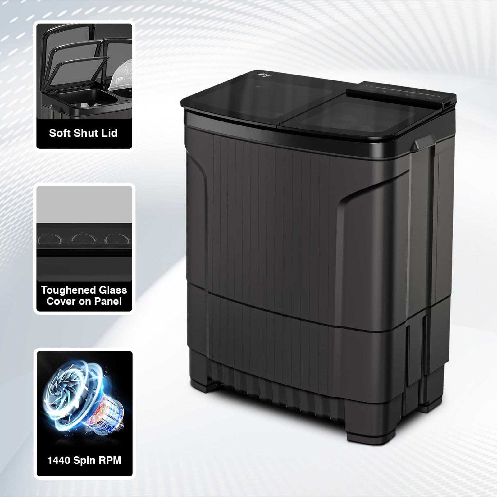 Godrej 8 kg 5 Star Semi Automatic Washing Machine with PowerMax Wash Motor (Edge Ultima Steelnox, WS EDGE ULTS 80 5.0 DB2M CSGR, Crystal Grey)_16