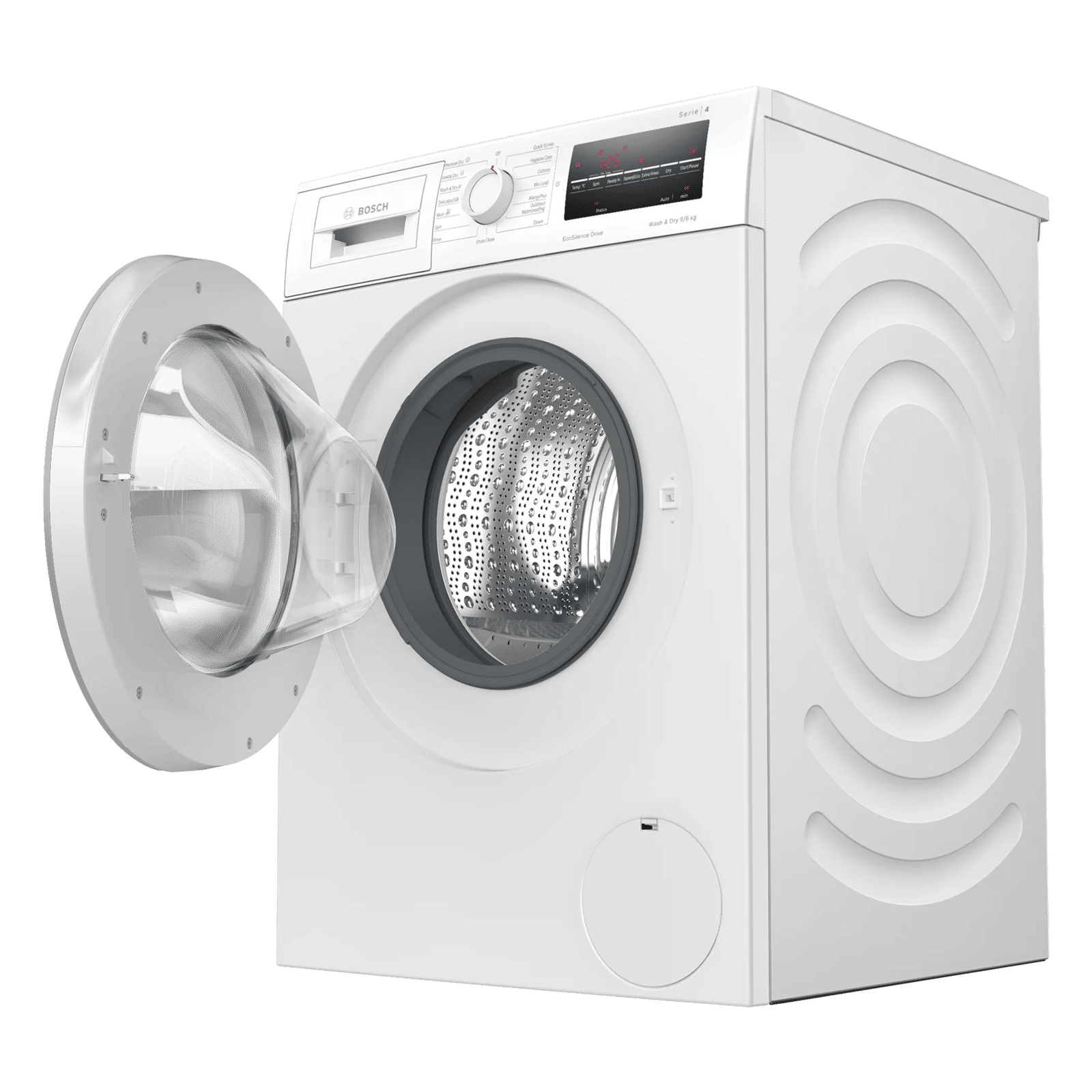 BOSCH 9/6 kg 5 Star Inverter Fully Automatic Front Load Washer Dryer (Series 4, WNA14400IN, Anti-Vibration Side Panel, White) BOSCH 9/6 kg 5 Star Inverter Fully Automatic Front Load Washer Dryer (Series 4, WNA14400IN, Anti-Vibration Side Panel, White)_9