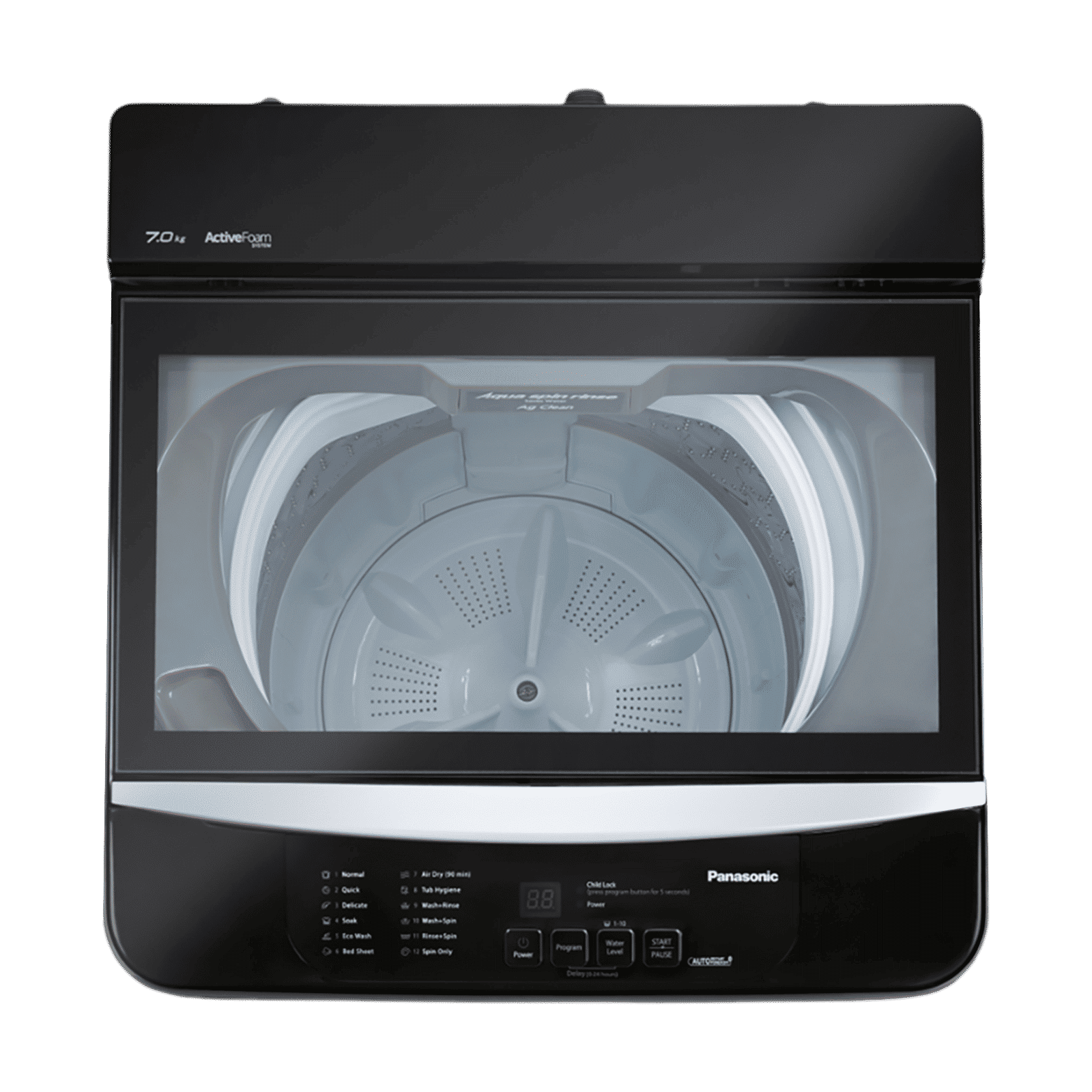Panasonic 7 kg 5 Star Fully Automatic Top Load Washing Machine (NA-F70C1MRB, Lint Filter, Middle Free Silver) Panasonic 7 kg 5 Star Fully Automatic Top Load Washing Machine (NA-F70C1MRB, Lint Filter, Middle Free Silver)_4