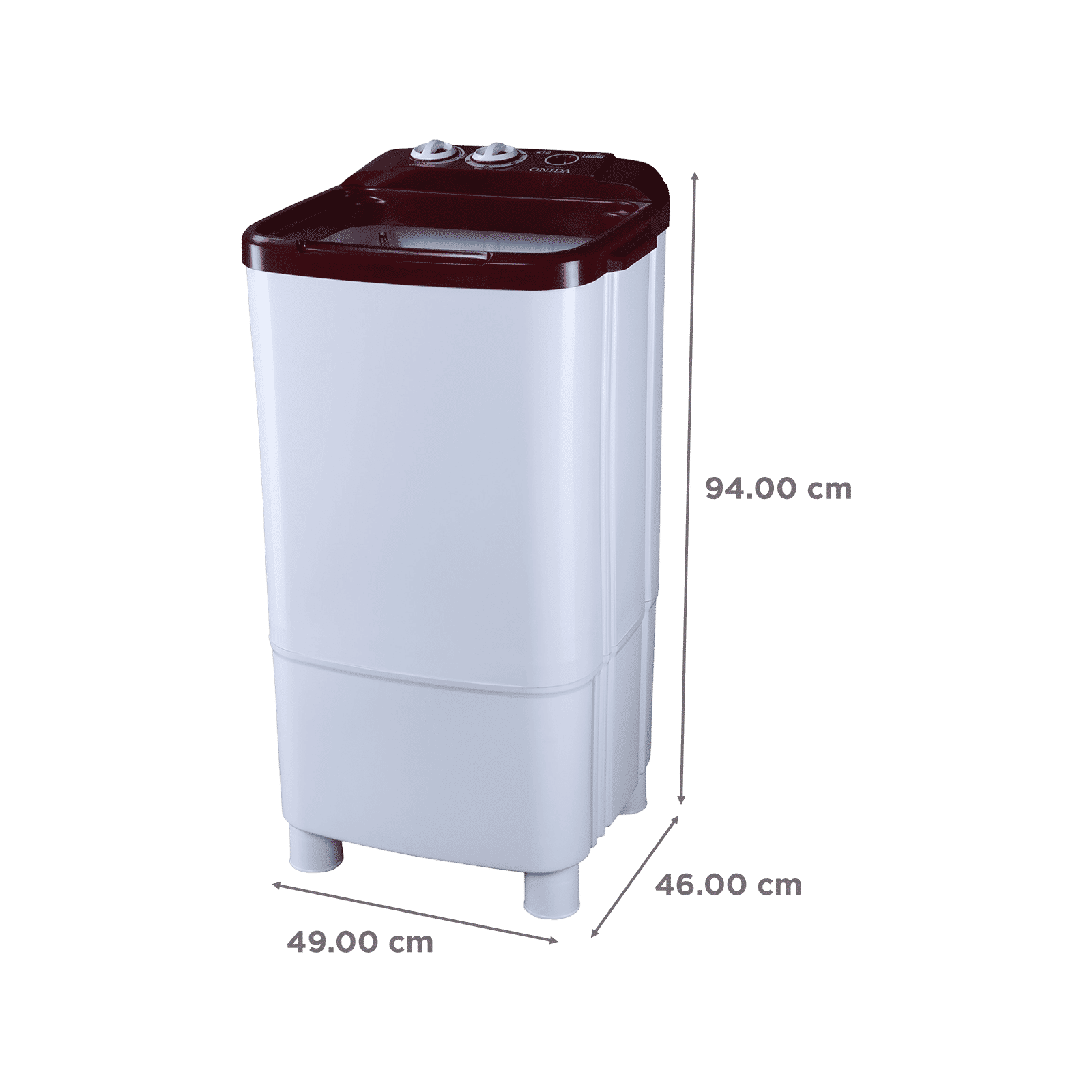 ONIDA 9 kg Semi Automatic Washer with Anti Rat Mesh (Liliput, W90W, Lava Red) ONIDA 9 kg Semi Automatic Washer with Anti Rat Mesh (Liliput, W90W, Lava Red)_3