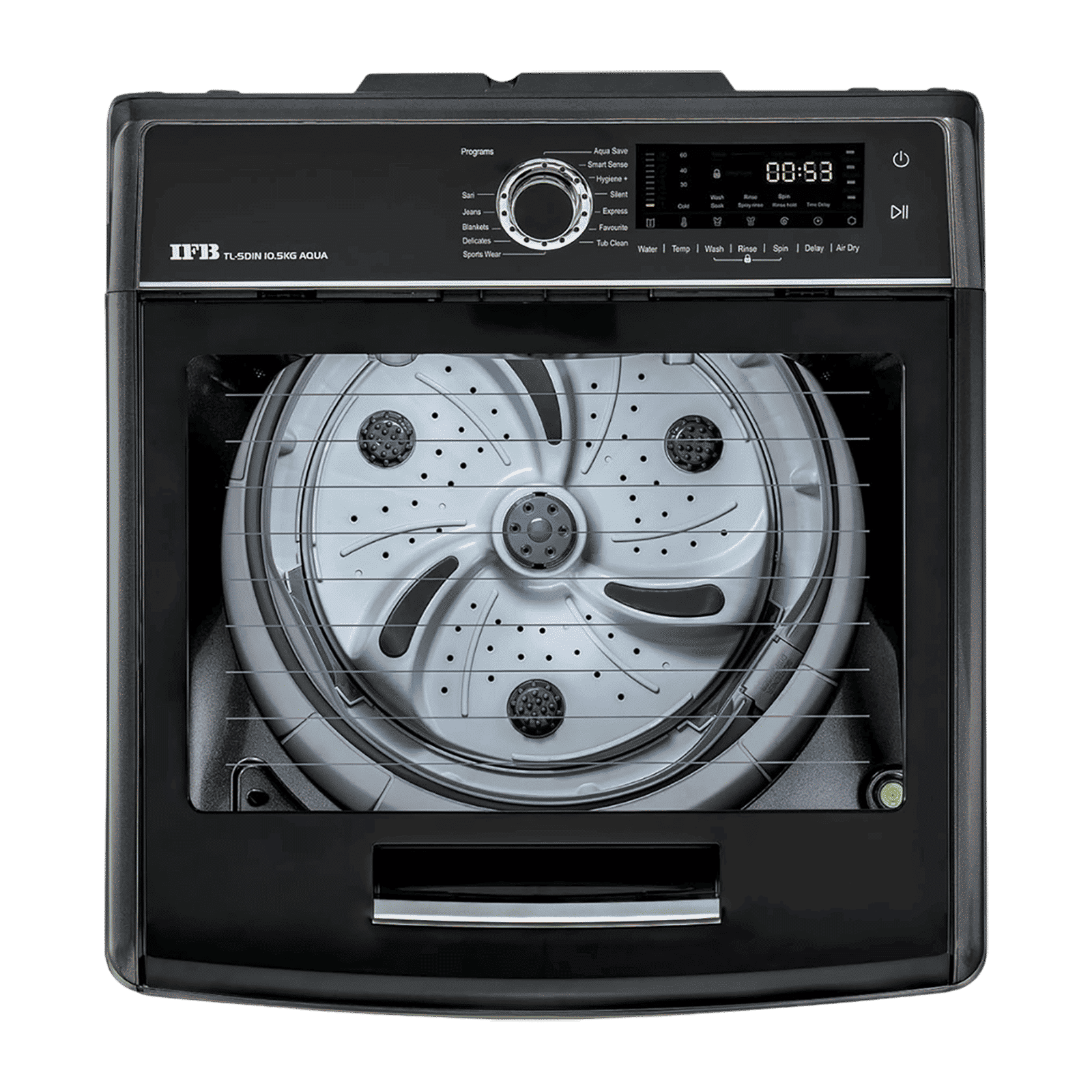 IFB 10 kg 5 Star Fully Automatic Top Load Washing Machine (TL-SDIN AQUA, Aqua Energie, Inox) IFB 10 kg 5 Star Fully Automatic Top Load Washing Machine (TL-SDIN AQUA, Aqua Energie, Inox)_4
