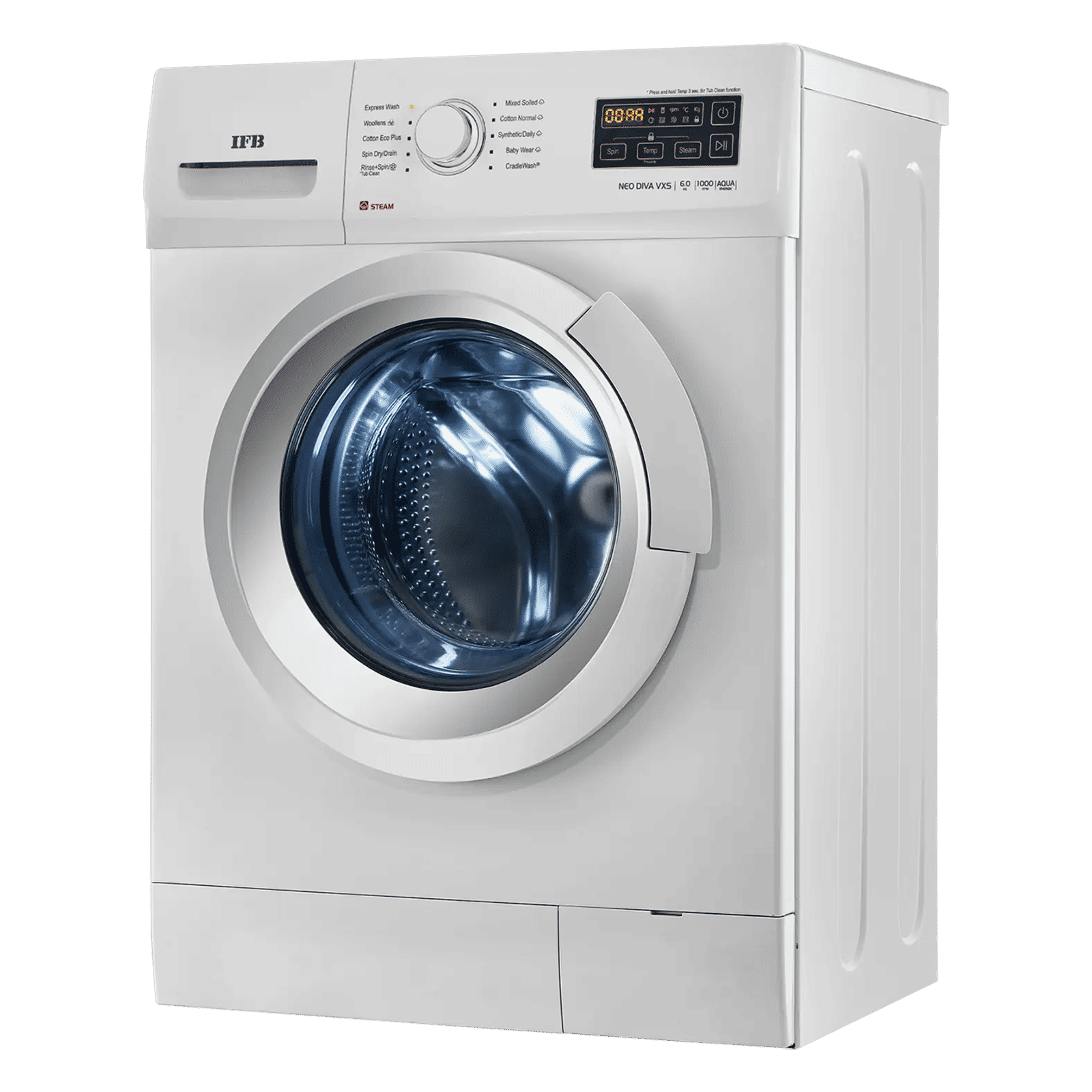 IFB 6 kg 5 Star Fully Automatic Front Load Washing Machine (Neo Diva VXS 6010, Aqua Energie, White)_6