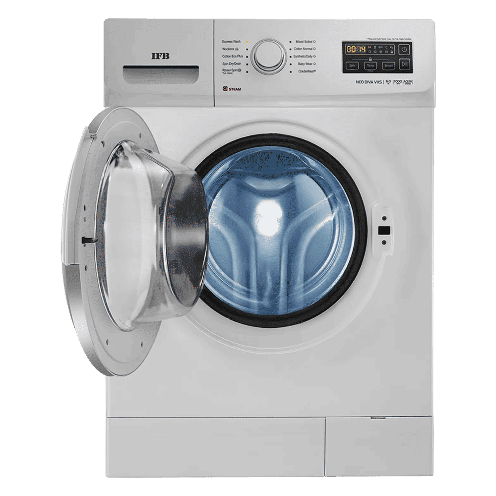 IFB 6 kg 5 Star Fully Automatic Front Load Washing Machine (Neo Diva VXS 6010, Aqua Energie, White)_7