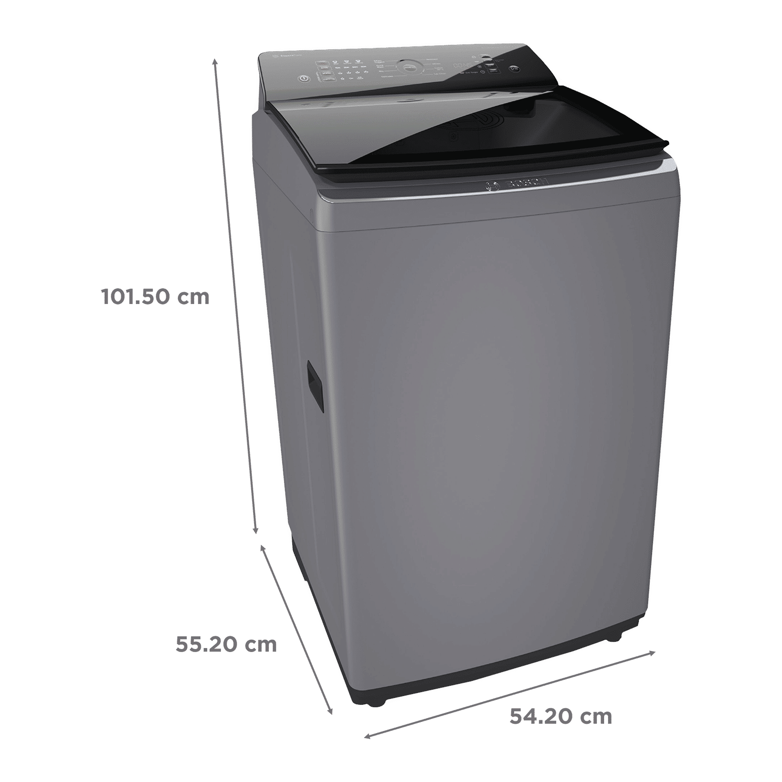 BOSCH 7 kg 5 Star Fully Automatic Top Load Washing Machine (Series 2, WOE701D0IN, ExpertCare Wash System, Dark Grey)_3