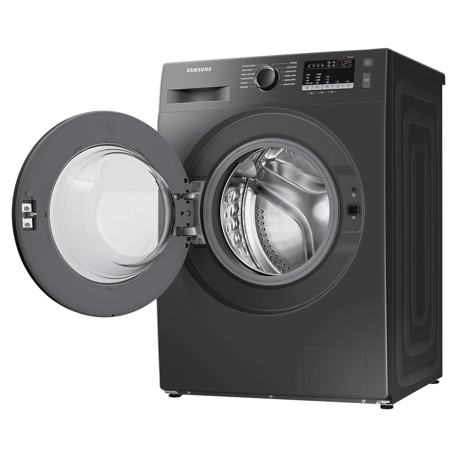 SAMSUNG 8 kg 5 Star Inverter Fully Automatic Front Load Washing Machine (WW80T4040CX1TL, Diamond Drum, Inox)_12