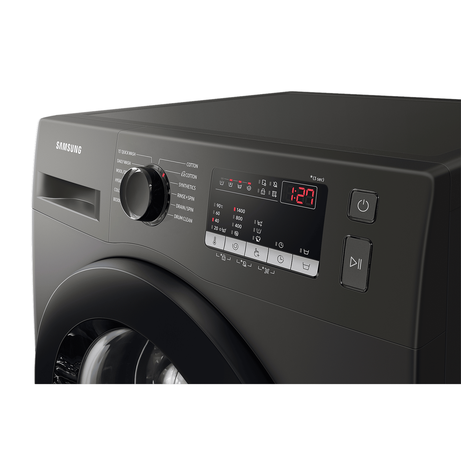 SAMSUNG 8 kg 5 Star Inverter Fully Automatic Front Load Washing Machine (WW80T4040CX1TL, Diamond Drum, Inox)_4