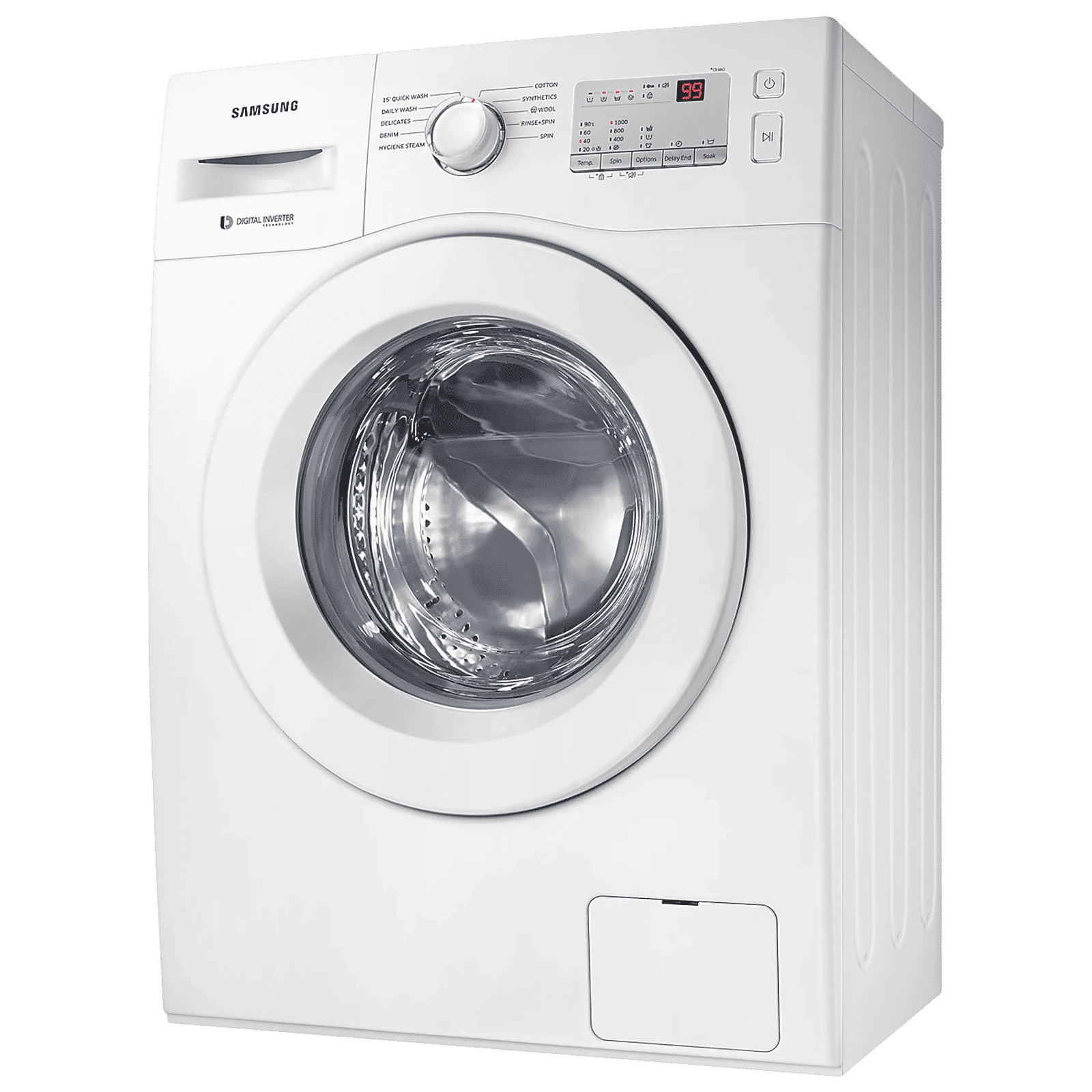 SAMSUNG 6 kg 5 Star Inverter Fully Automatic Front Load Washing Machine (WW60R20GLMA/TL, In-built Heater, White) SAMSUNG 6 kg 5 Star Inverter Fully Automatic Front Load Washing Machine (WW60R20GLMA/TL, In-built Heater, White)_5