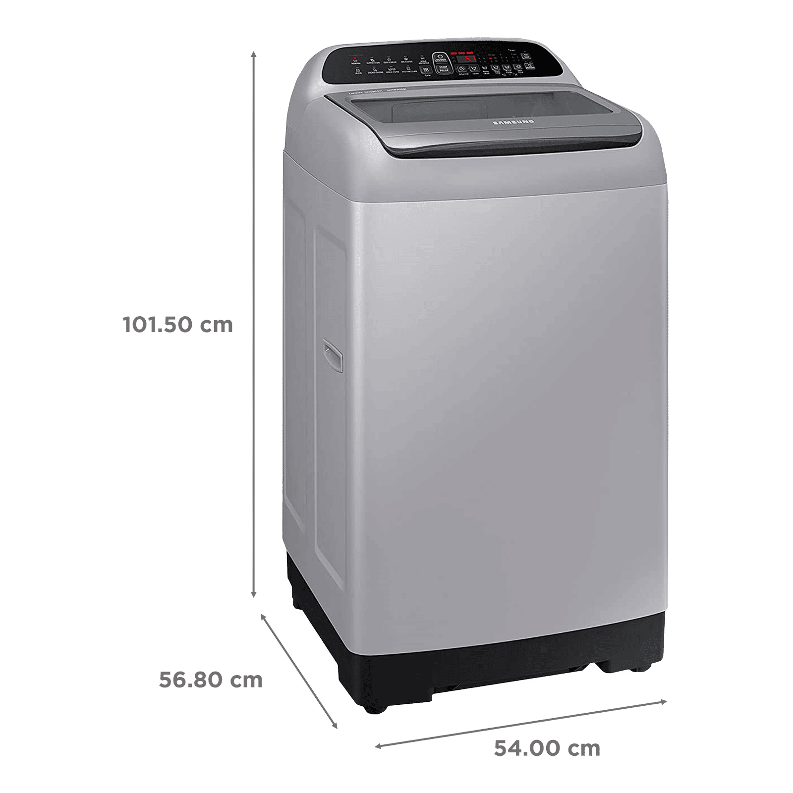 SAMSUNG 7 kg 5 Star Inverter Fully Automatic Top Load Washing Machine (WA70T4262GS/TL, Magic Filter, Imperial Silver)_3
