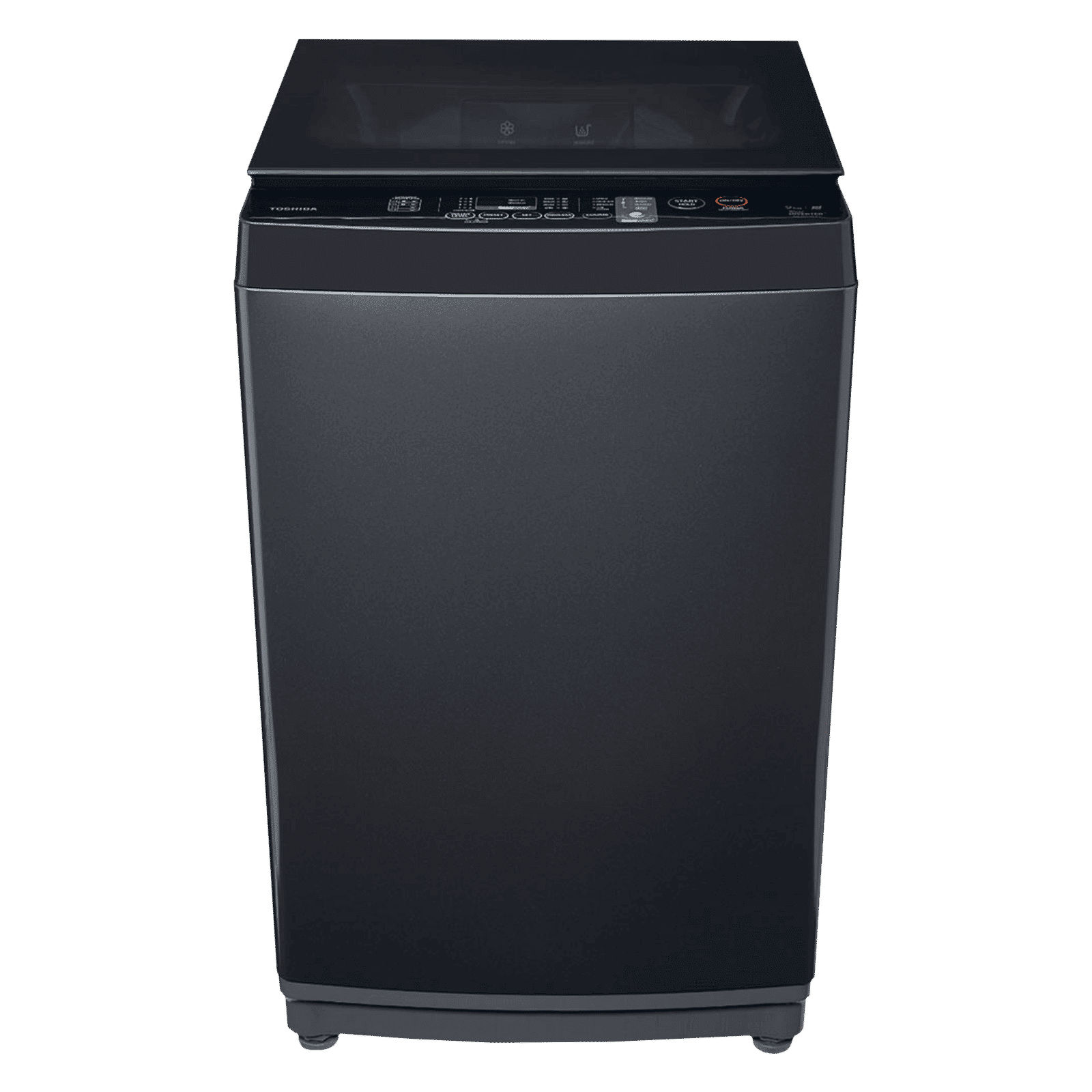 TOSHIBA 9 kg 5 Star Inverter Fully Automatic Top Load Washing Machine (AW-DJ1000F-IND, i-Clean Function, Silver)_1