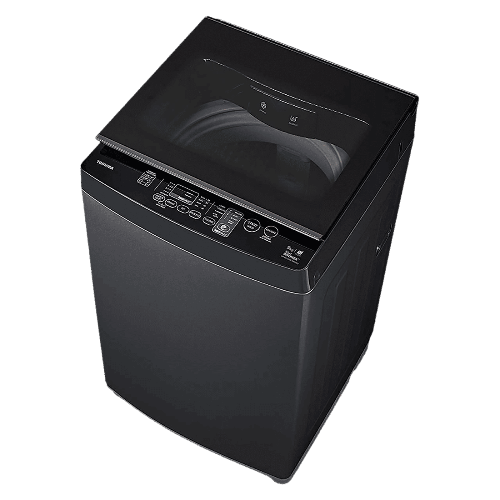 TOSHIBA 9 kg 5 Star Inverter Fully Automatic Top Load Washing Machine (AW-DJ1000F-IND, i-Clean Function, Silver)_8