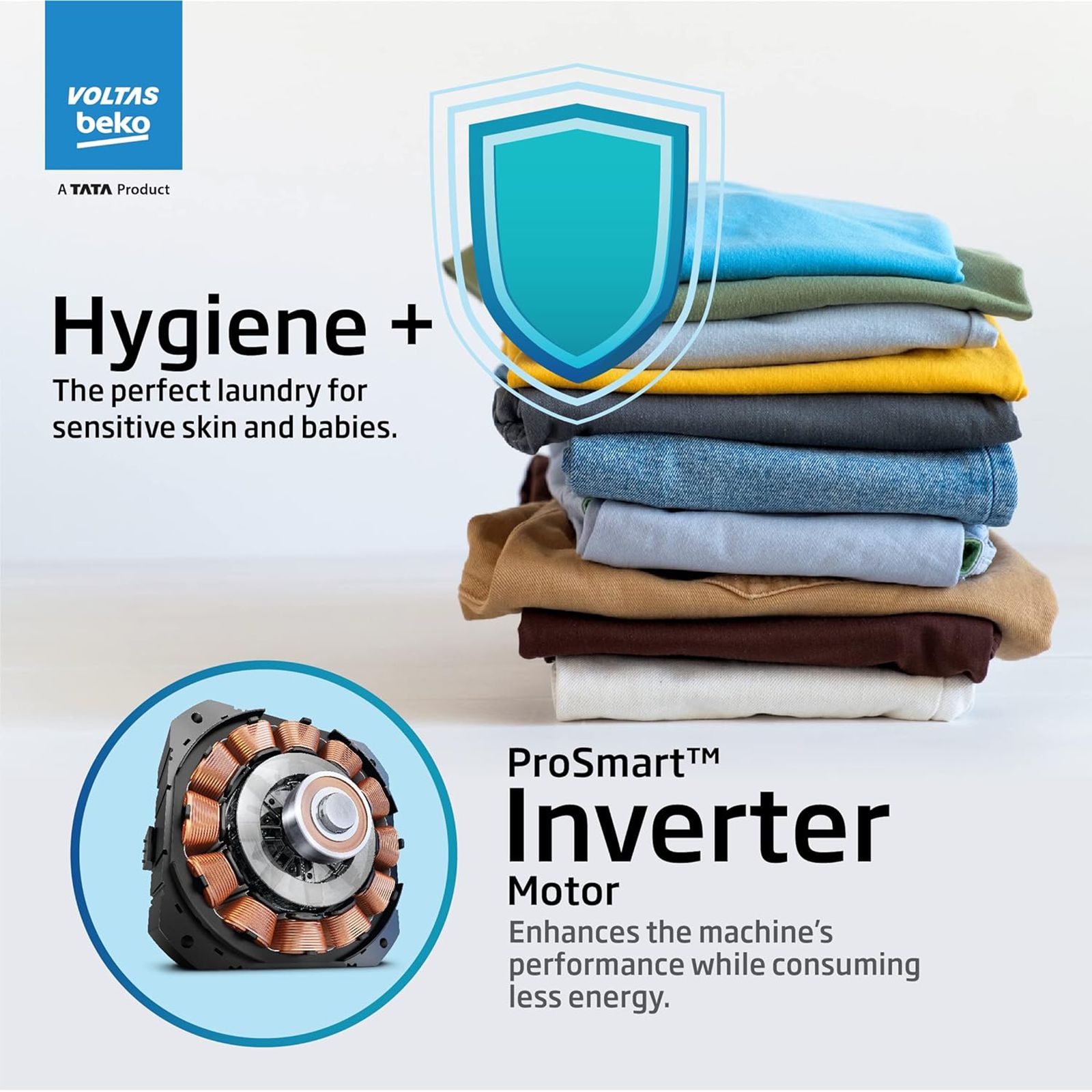 Voltas Beko 6 kg 5 Star Fully Automatic Front Load Washing Machine (WFL6010VPWW, In-built Heater, White) Voltas Beko 6 kg 5 Star Fully Automatic Front Load Washing Machine (WFL6010VPWW, In-built Heater, White)_12