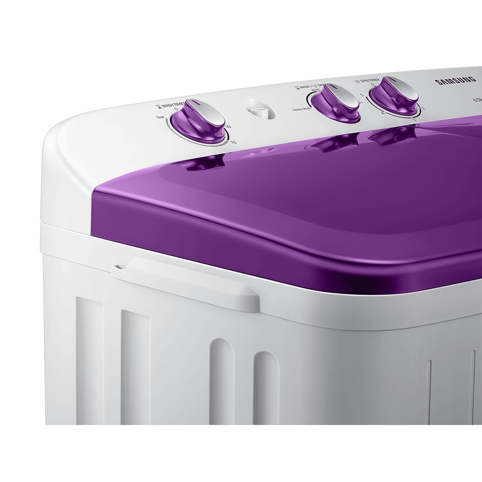 SAMSUNG 6 kg 5 Star Semi Automatic Washing Machine with Air Turbo Drying (WT60R2000LL/TL, Light Grey & Violet)_14
