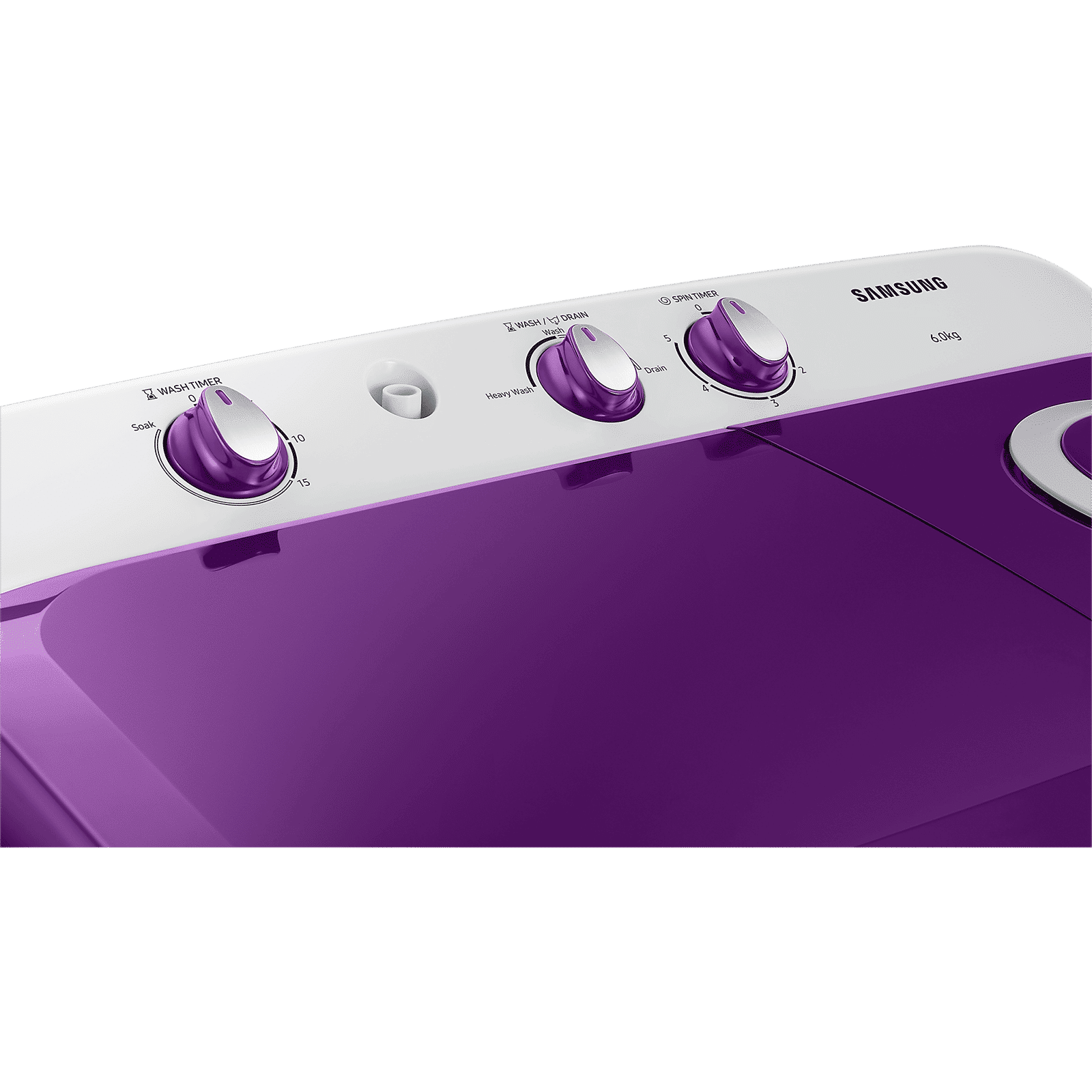 SAMSUNG 6 kg 5 Star Semi Automatic Washing Machine with Air Turbo Drying (WT60R2000LL/TL, Light Grey & Violet)_17