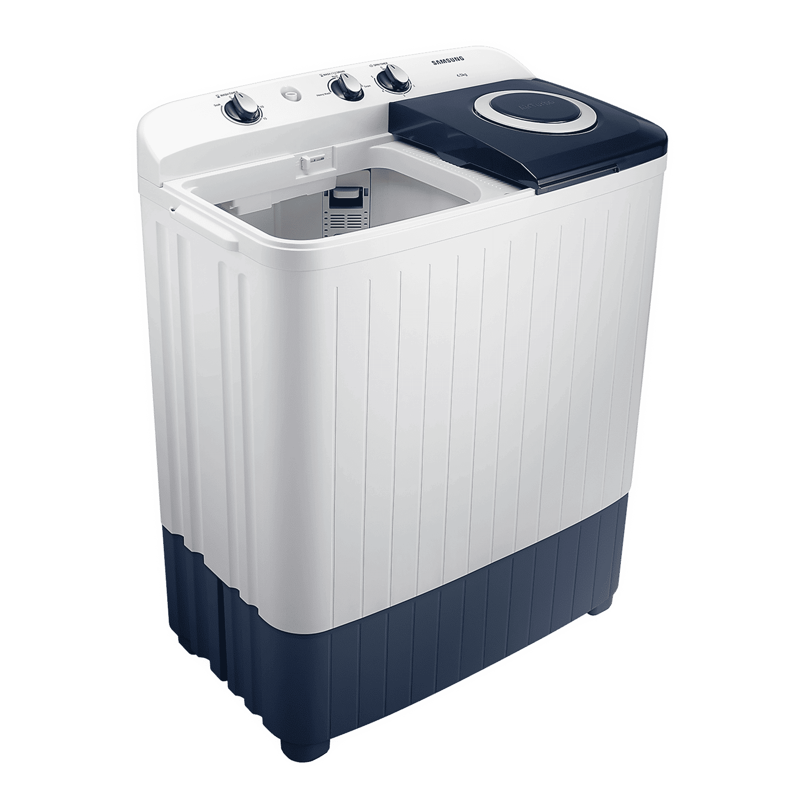 SAMSUNG 6.5 kg 5 Star Semi Automatic Washing Machine with Air Turbo Drying (WT65R2200LL/TL, Light Gray & Blue Base) SAMSUNG 6.5 kg 5 Star Semi Automatic Washing Machine with Air Turbo Drying (WT65R2200LL/TL, Light Gray & Blue Base)_5