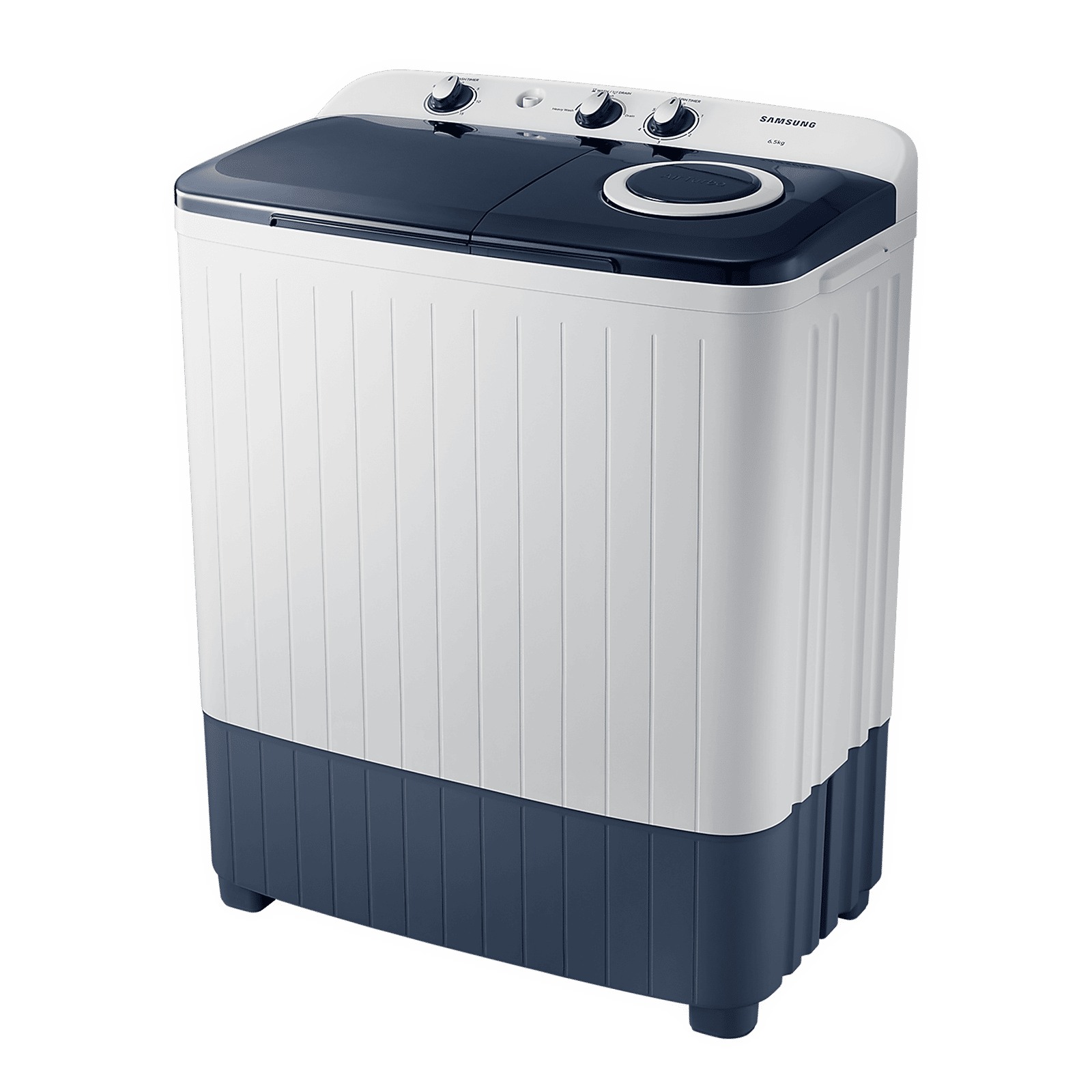 SAMSUNG 6.5 kg 5 Star Semi Automatic Washing Machine with Air Turbo Drying (WT65R2200LL/TL, Light Gray & Blue Base) SAMSUNG 6.5 kg 5 Star Semi Automatic Washing Machine with Air Turbo Drying (WT65R2200LL/TL, Light Gray & Blue Base)_6