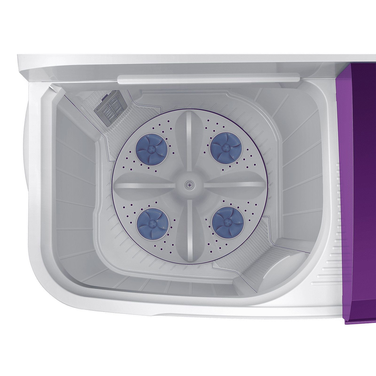 SAMSUNG 7 kg 5 Star Semi Automatic Washing Machine with Double Strong Pulsator (WT70M3000UU/TL, Light Gray & Voilet)_12