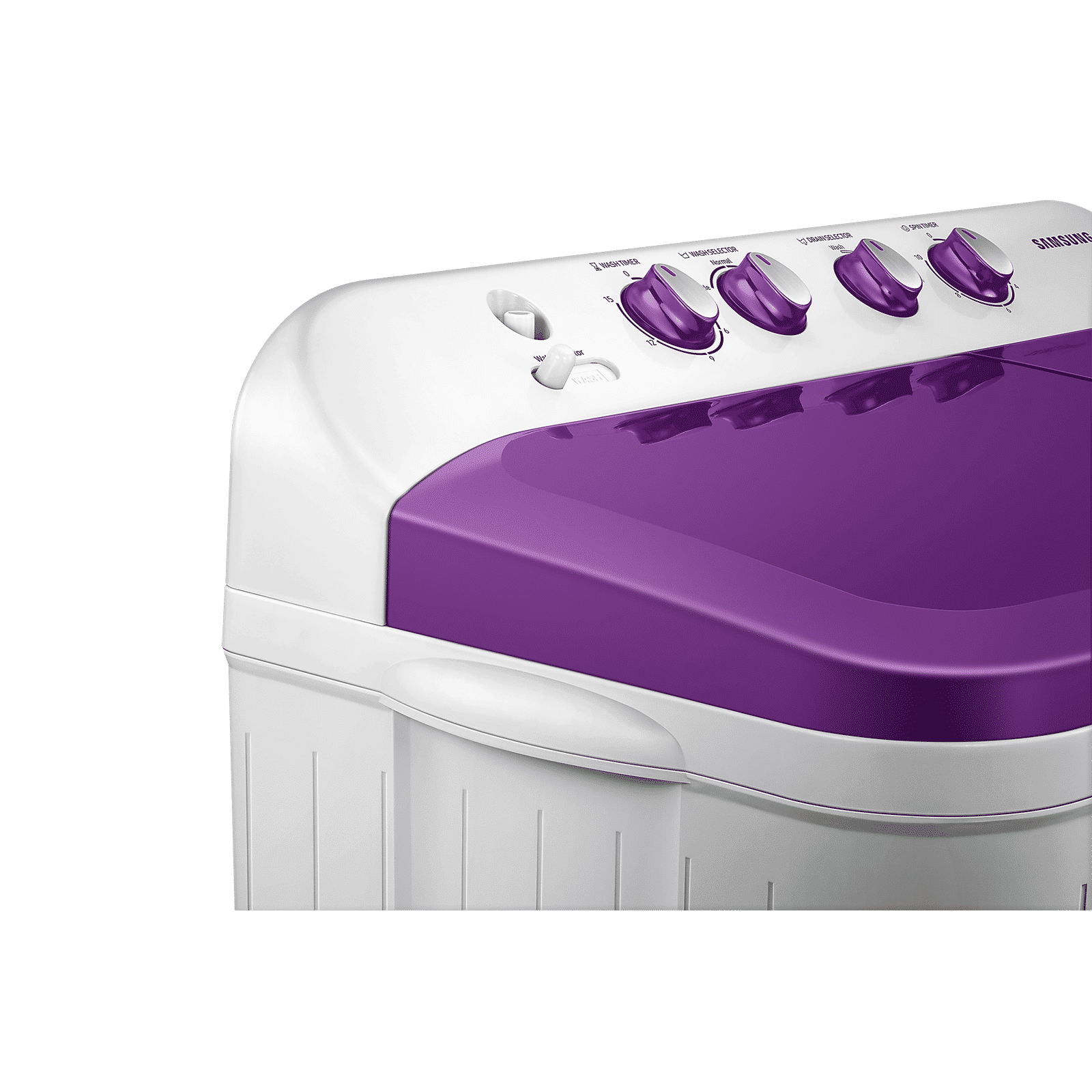 SAMSUNG 7 kg 5 Star Semi Automatic Washing Machine with Double Strong Pulsator (WT70M3000UU/TL, Light Gray & Voilet)_16