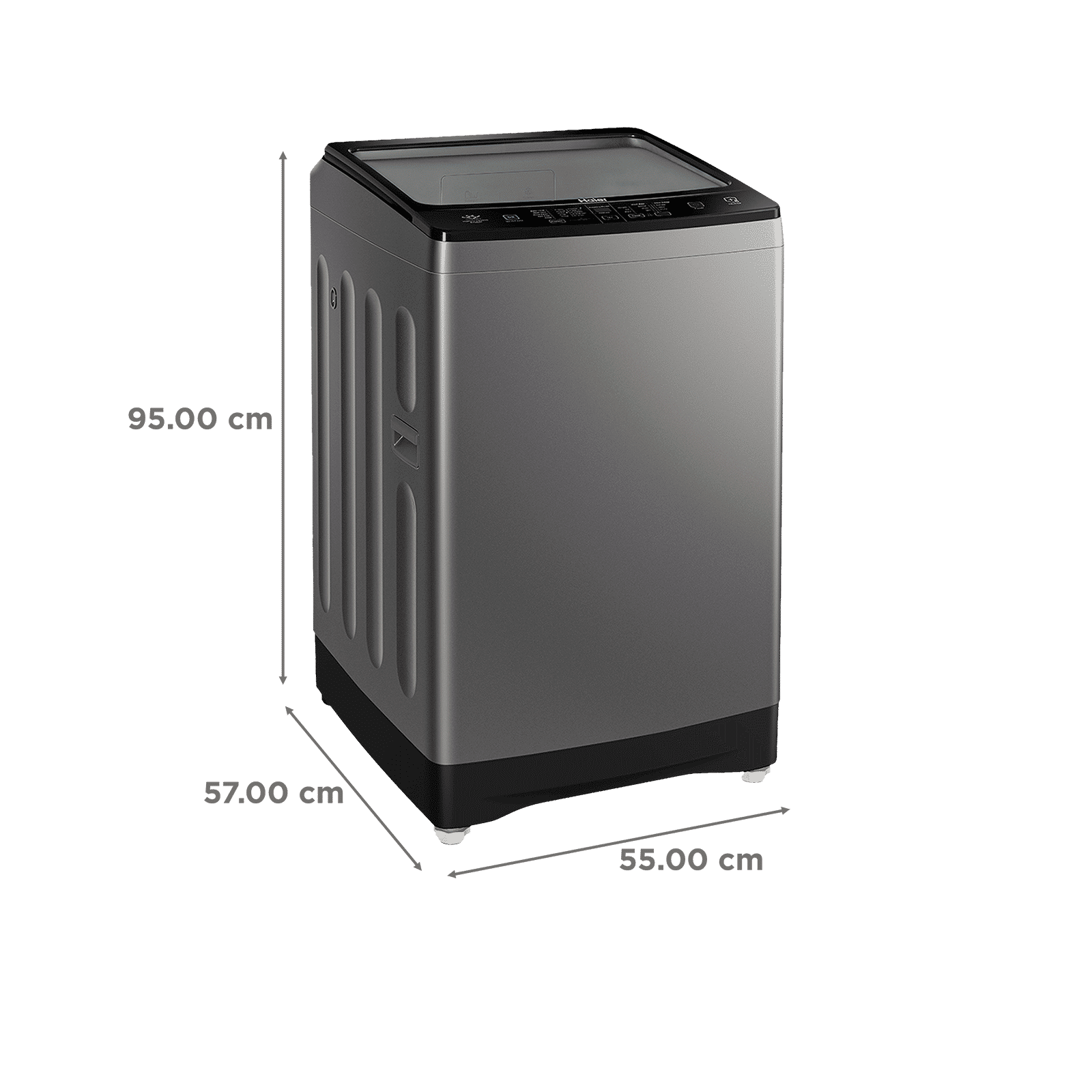 Haier 8 kg Fully Automatic Top Load Washing Machine (HWM80-H826S6, In-built Heater, Jade Silver) Haier 8 kg Fully Automatic Top Load Washing Machine (HWM80-H826S6, In-built Heater, Jade Silver)_3