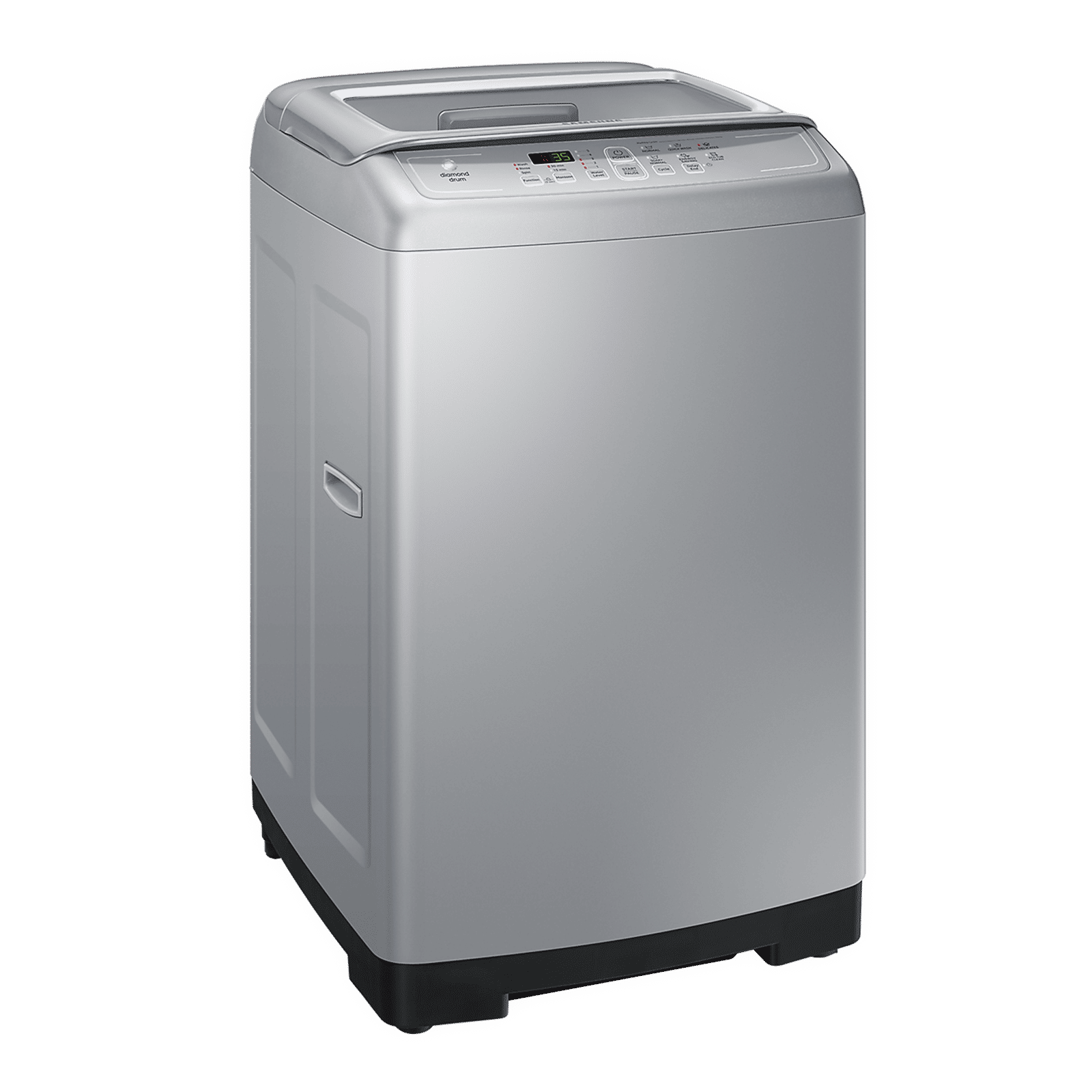 SAMSUNG 7 kg Inverter Fully Automatic Top Load Washing Machine (WA70A4002GS/TL, Diamond Drum, Imperial Silver)_4