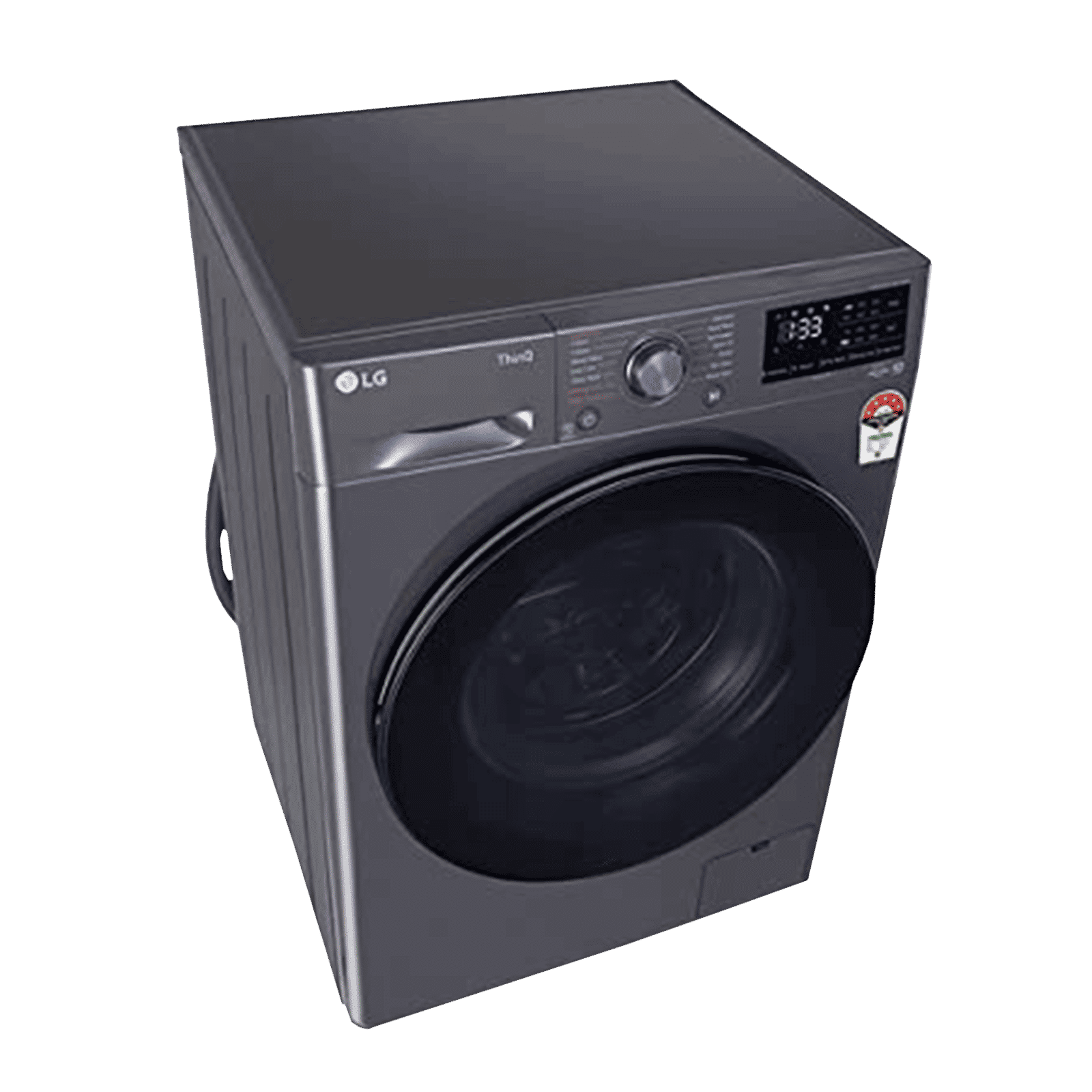 LG 7 Kg 5 Star Inverter Fully Automatic Front Load Washing Machine (FHV1207Z4M, Built-In Heater, Middle Black) LG 7 Kg 5 Star Inverter Fully Automatic Front Load Washing Machine (FHV1207Z4M, Built-In Heater, Middle Black)_10