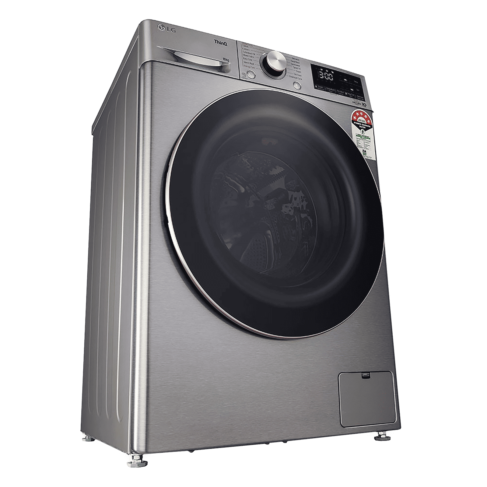 LG 10 kg 5 Star Fully Automatic Front Load Washing Machine (FHP1410Z7P.APSQEIL, Smart Diagnosis, Platinum Silver)_11