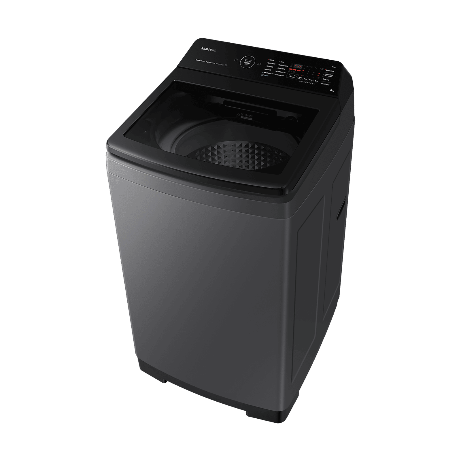 SAMSUNG 8 kg 5 Star Fully Automatic Top Load Washing Machine (WA80BG4582BDTL, In-built Heater, Dark Gray)_9