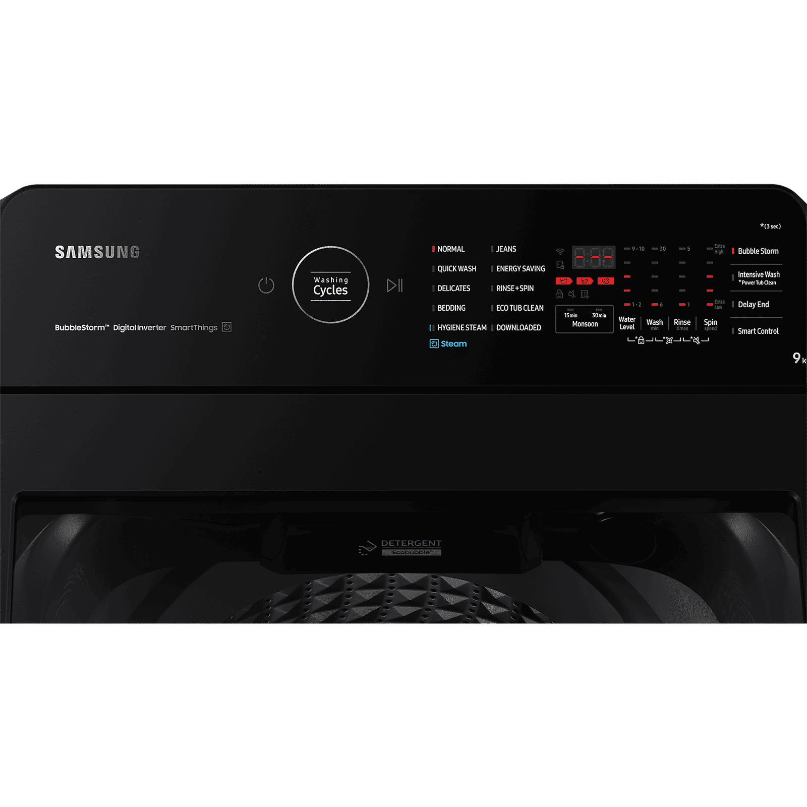 SAMSUNG 9 kg 5 Star Fully Automatic Top Load Washing Machine (WA90BG4582BDTL, In-built Heater, Dark Gray) SAMSUNG 9 kg 5 Star Fully Automatic Top Load Washing Machine (WA90BG4582BDTL, In-built Heater, Dark Gray)_4