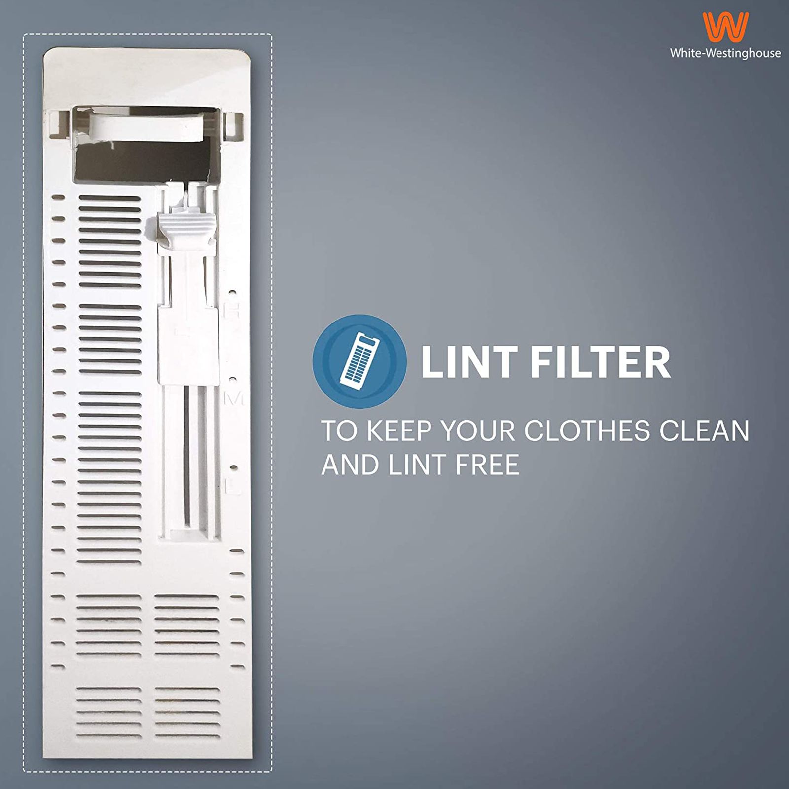 White Westinghouse 6.5 kg Semi-Automatic Washing Machine with Lint Filter (CSW6500, White/Maroon)_20