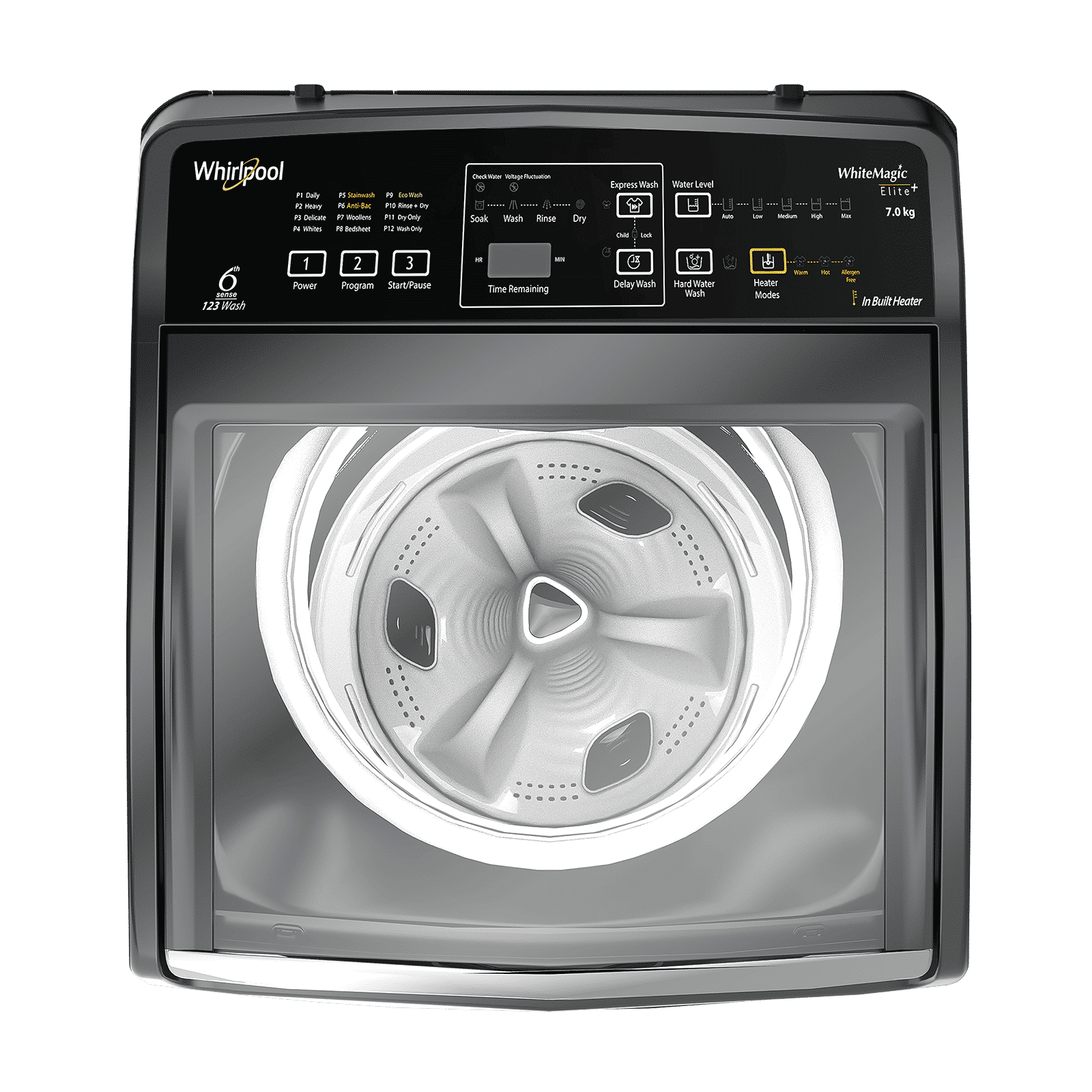Whirlpool 7 kg 5 Star Fully Automatic Top Load Washing Machine (Whitemagic Elite Plus, 31592, Spiro Wash Action, Grey)_4
