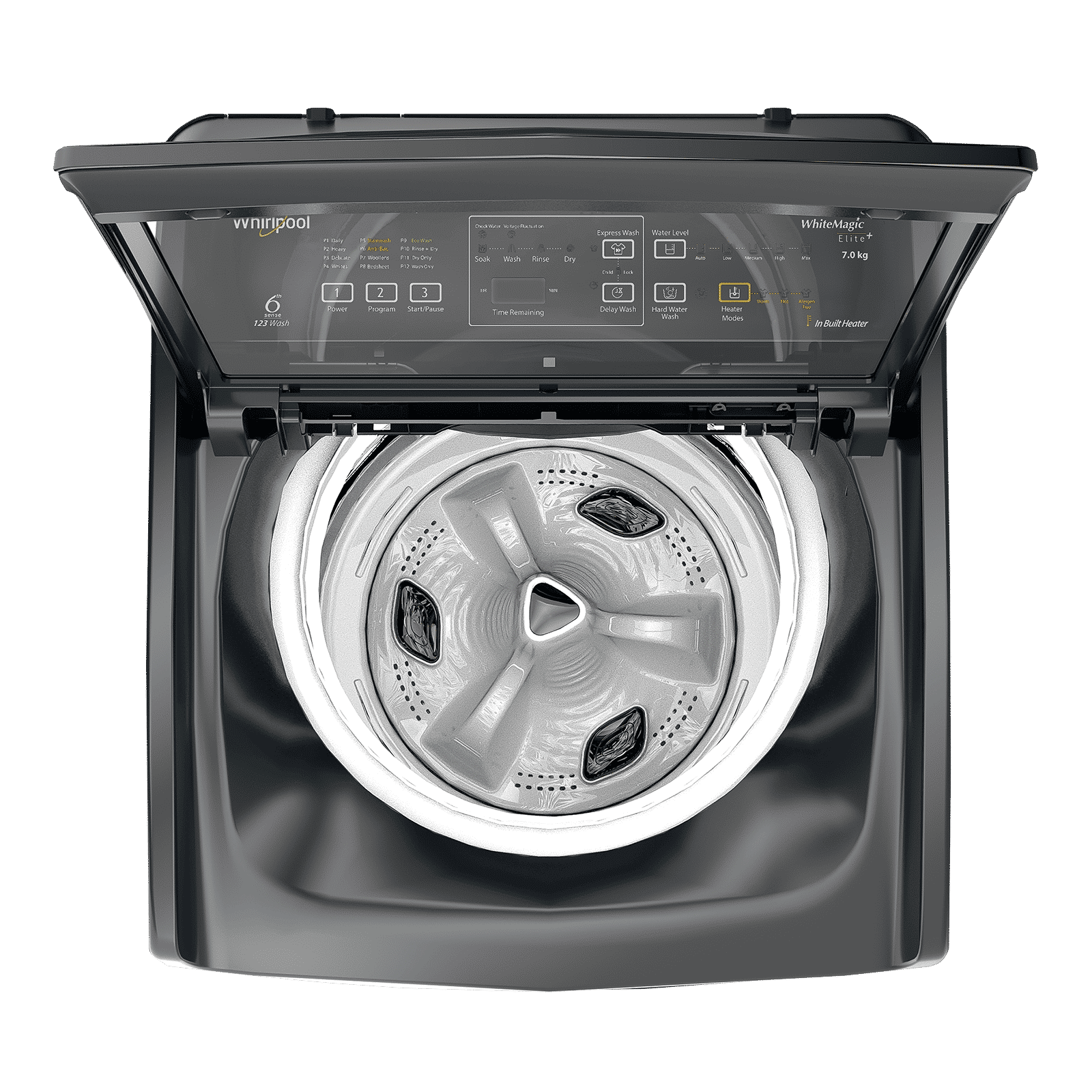 Whirlpool 7 kg 5 Star Fully Automatic Top Load Washing Machine (Whitemagic Elite Plus, 31592, Spiro Wash Action, Grey)_8