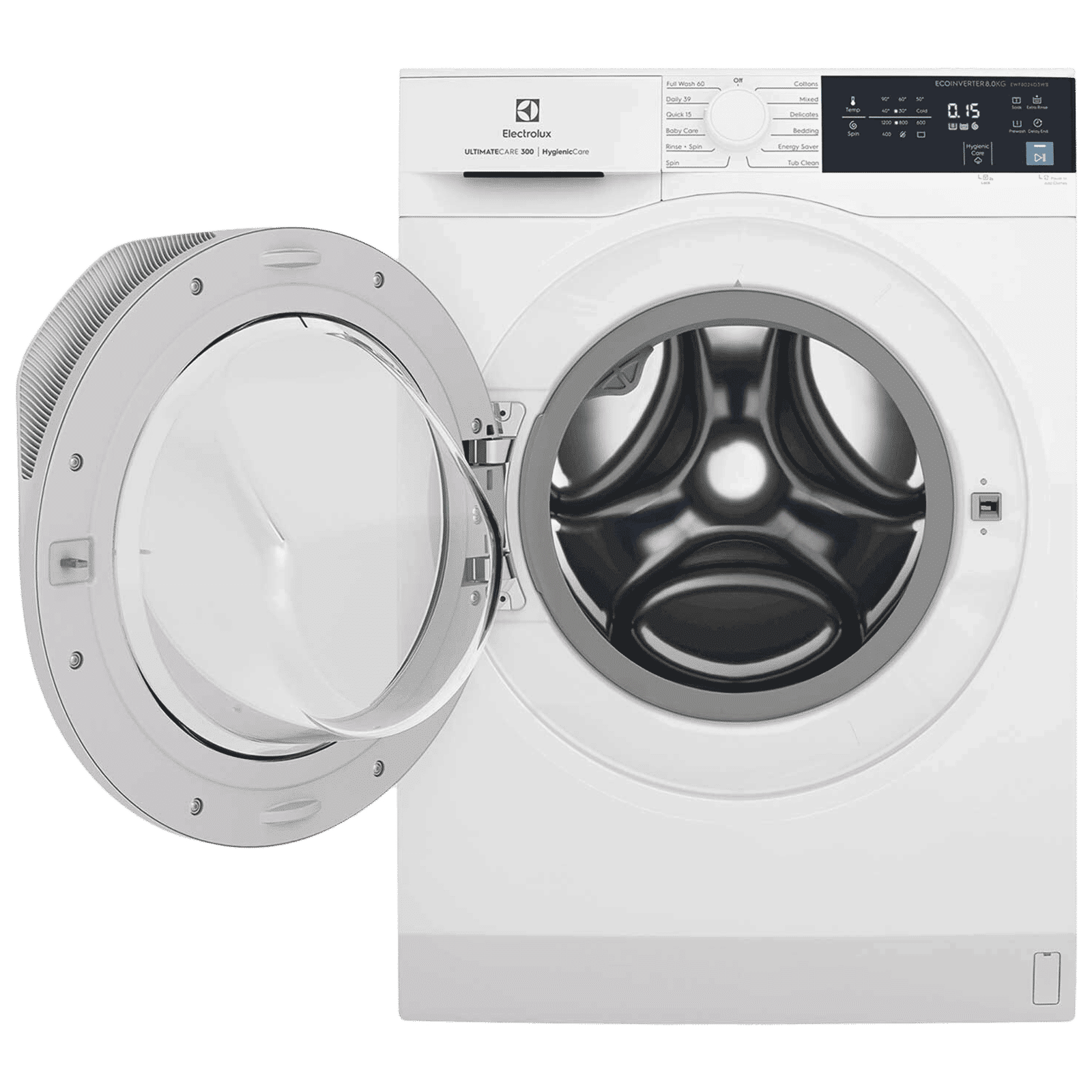 Electrolux 7.5 Kg 5 Star Fully Automatic Front Load Washing Machine (UltimateCare 300, EWF7524D3WB, HygienicCare, White) Electrolux 7.5 Kg 5 Star Fully Automatic Front Load Washing Machine (UltimateCare 300, EWF7524D3WB, HygienicCare, White)_6