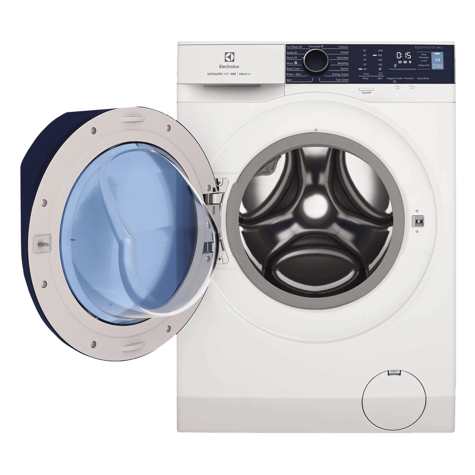Electrolux 8 Kg 5 Star Fully Automatic Front Load Washing Machine (UltimateCare 500, EWF8024R5WB, UltraMix Technology, White) Electrolux 8 Kg 5 Star Fully Automatic Front Load Washing Machine (UltimateCare 500, EWF8024R5WB, UltraMix Technology, White)_6