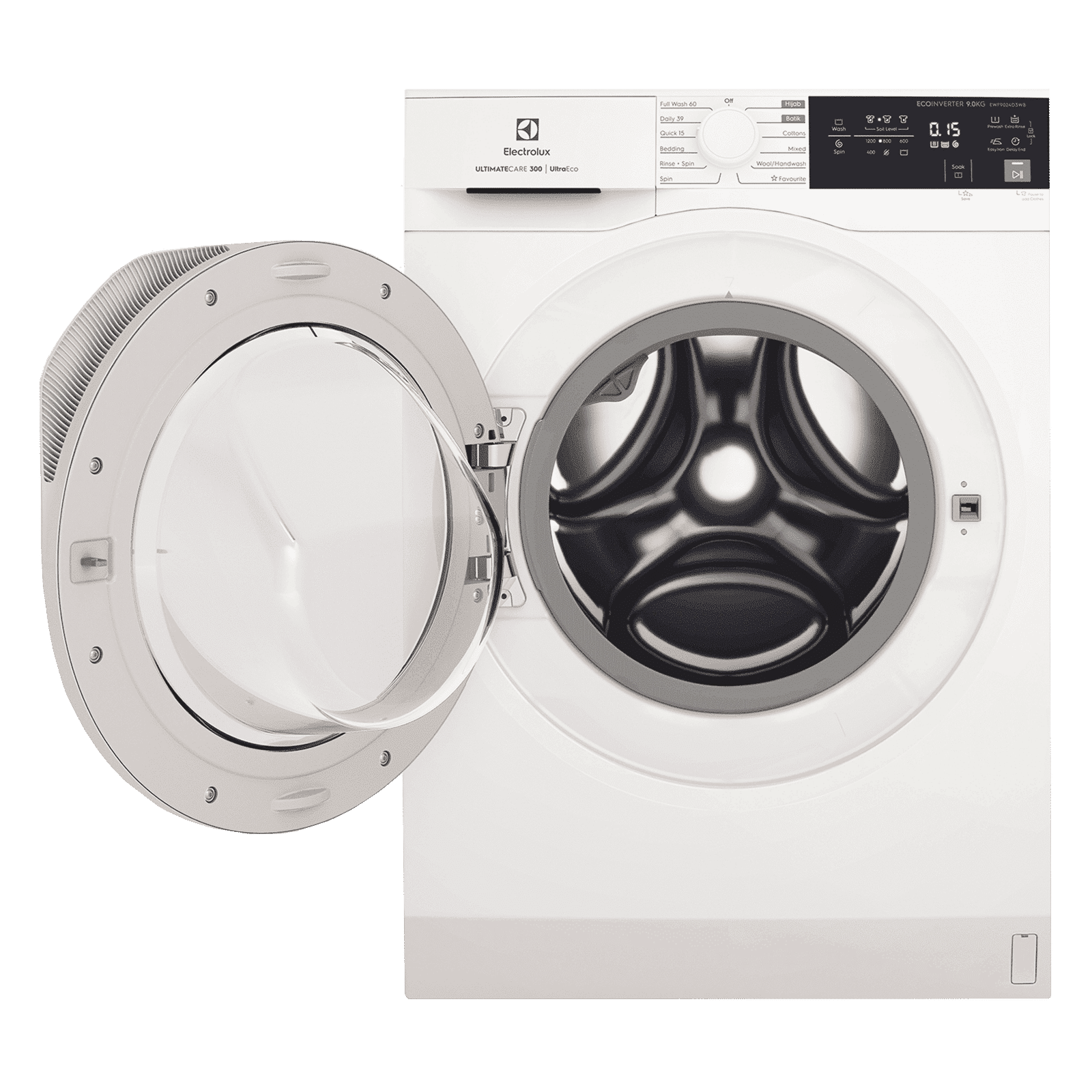 Electrolux 9 kg 5 Star Fully Automatic Front Load Washing Machine (UltimateCare 300, EWF9024D3WB, HygienicCare, White)_6