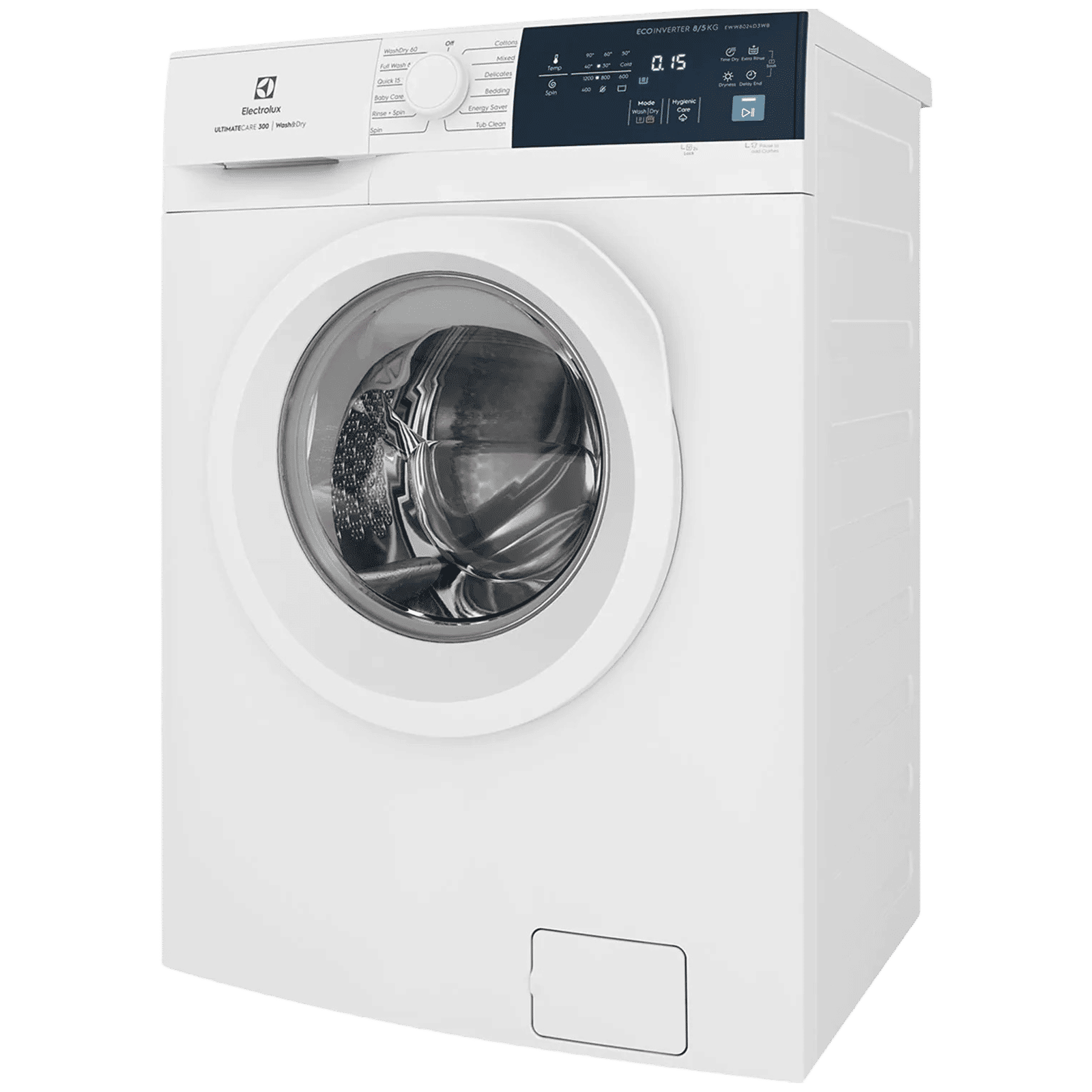 Electrolux UltimateCare 300 8 kg/5 kg Fully Automatic Front Load Washer Dryer Combo (HygienicCare, EWW8024D3WB, White) Electrolux UltimateCare 300 8 kg/5 kg Fully Automatic Front Load Washer Dryer Combo (HygienicCare, EWW8024D3WB, White)_5