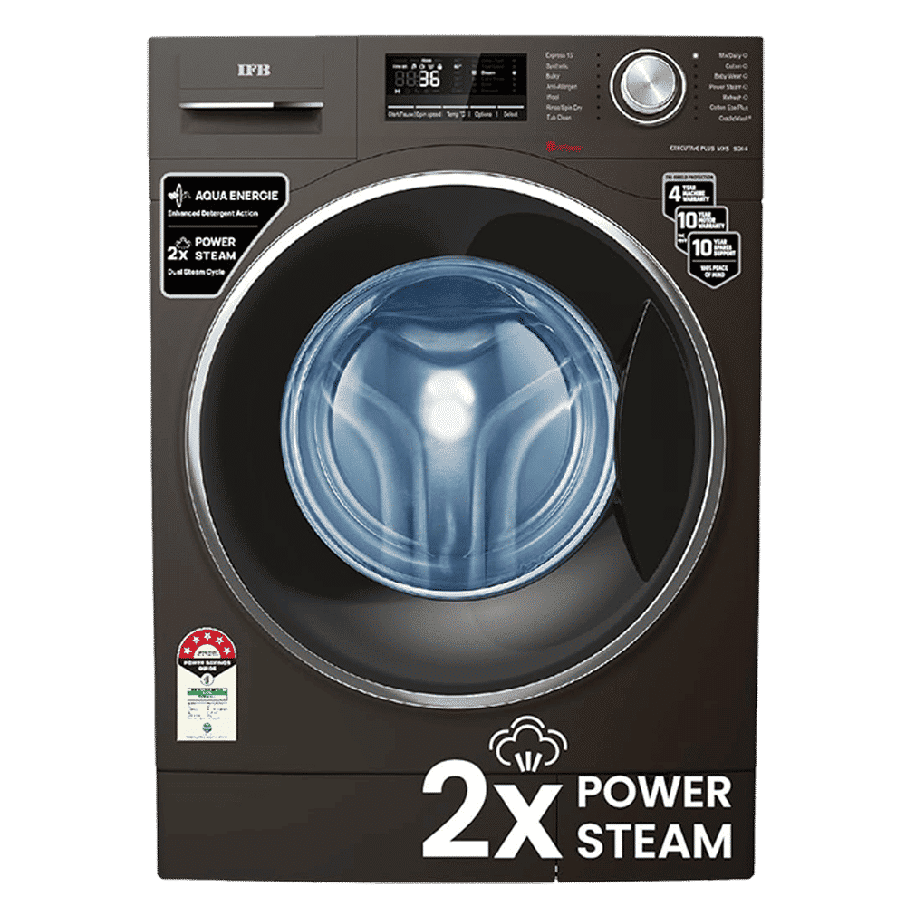 IFB 9 kg 5 Star Fully Automatic Front Load Washing Machine (Executive Plus MXS 9014, Crescent Moon Drum, Mocha)_1