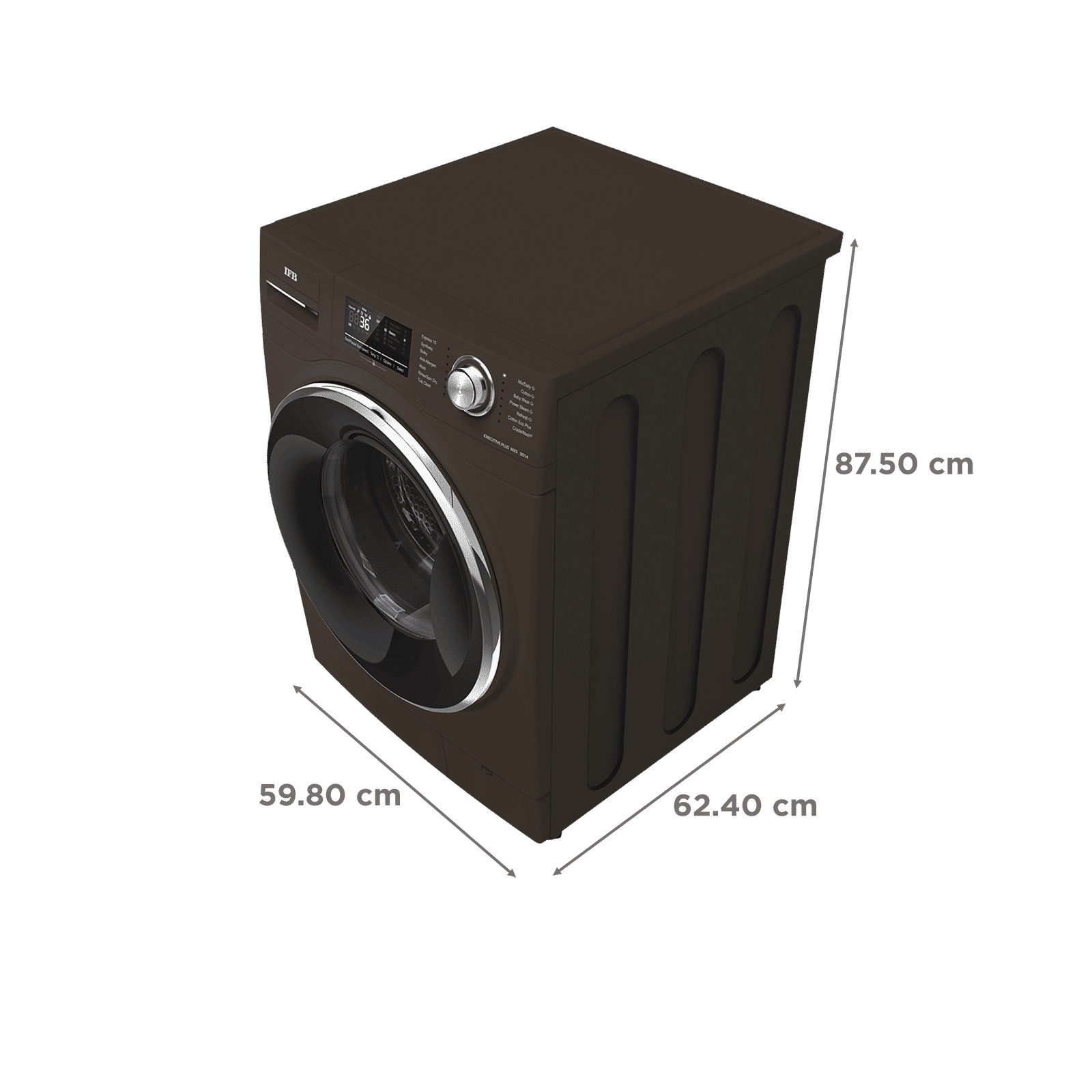 IFB 9 kg 5 Star Fully Automatic Front Load Washing Machine (Executive Plus MXS 9014, Crescent Moon Drum, Mocha)_3