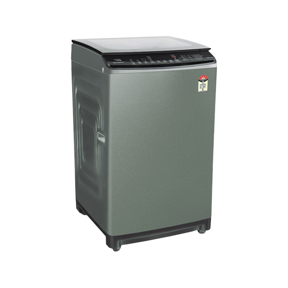 VOLTAS beko 7 Kg 5 Star Inverter Fully Automatic Top Load Washing Machine (WTL70VPSGX, Dust Resistant, Grey)_5