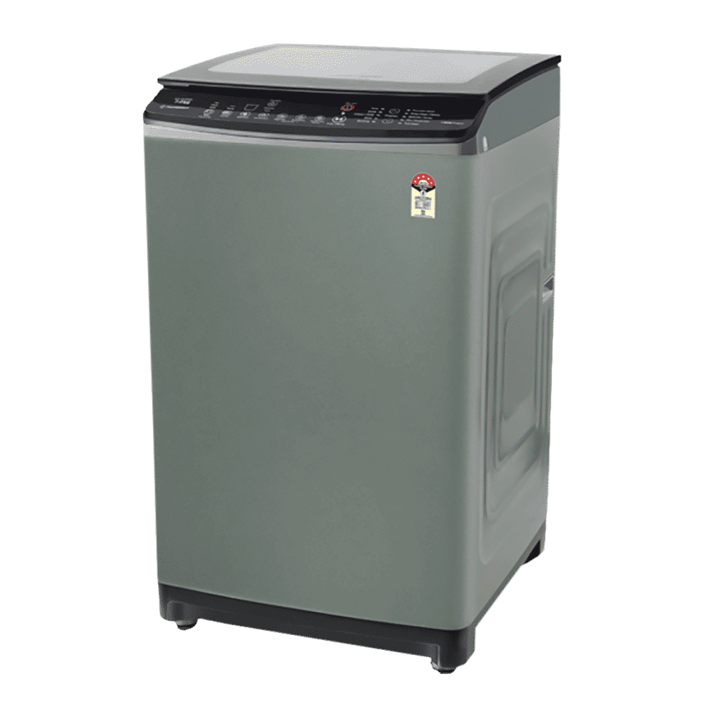 VOLTAS beko 7 Kg 5 Star Inverter Fully Automatic Top Load Washing Machine (WTL70VPSGX, Dust Resistant, Grey)_6