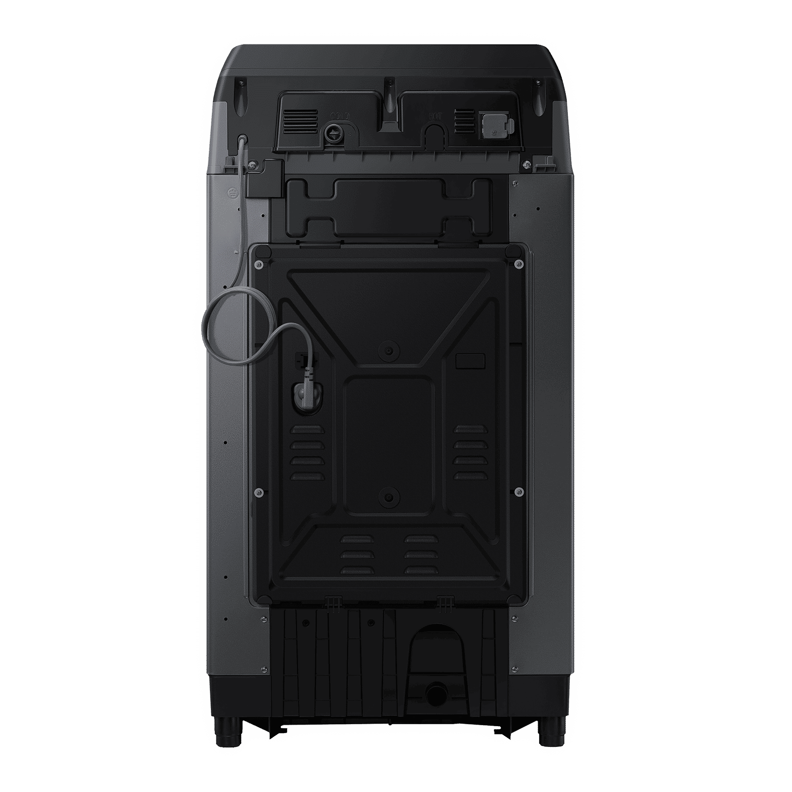 SAMSUNG 9 Kg 5 Star Inverter Fully Automatic Top Load Washing Machine (WA90BG4542BDTL, Diamond Drum, Dark Grey)_7