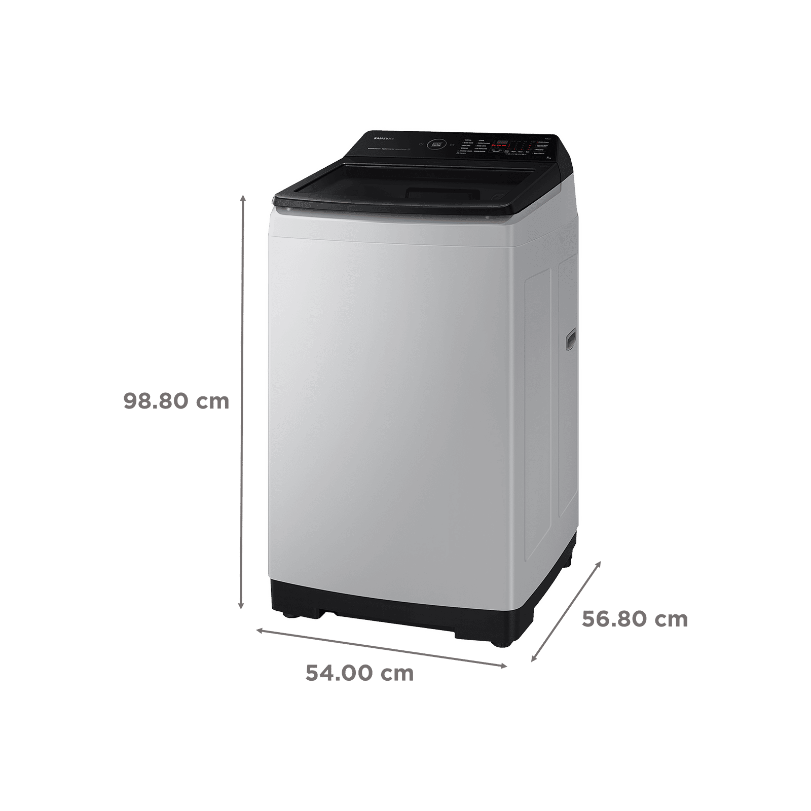 SAMSUNG 7 Kg 5 Star Wi-Fi Inverter Fully Automatic Top Load Washing Machine (WA70BG4582BYTL, Ecobubble Technology, Lavender Grey)_3