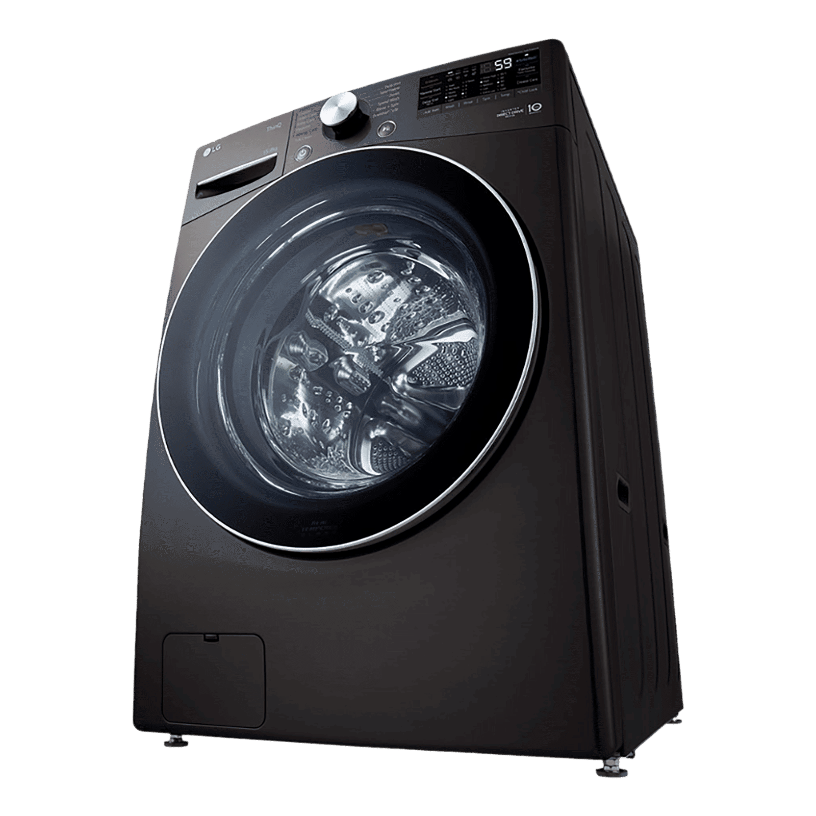 LG 15/8 kg 5 Star Fully Automatic Front Load Washer Dryer(FHD1508STB.ABLQEIL, AI Direct Drive, Black VCM)_18