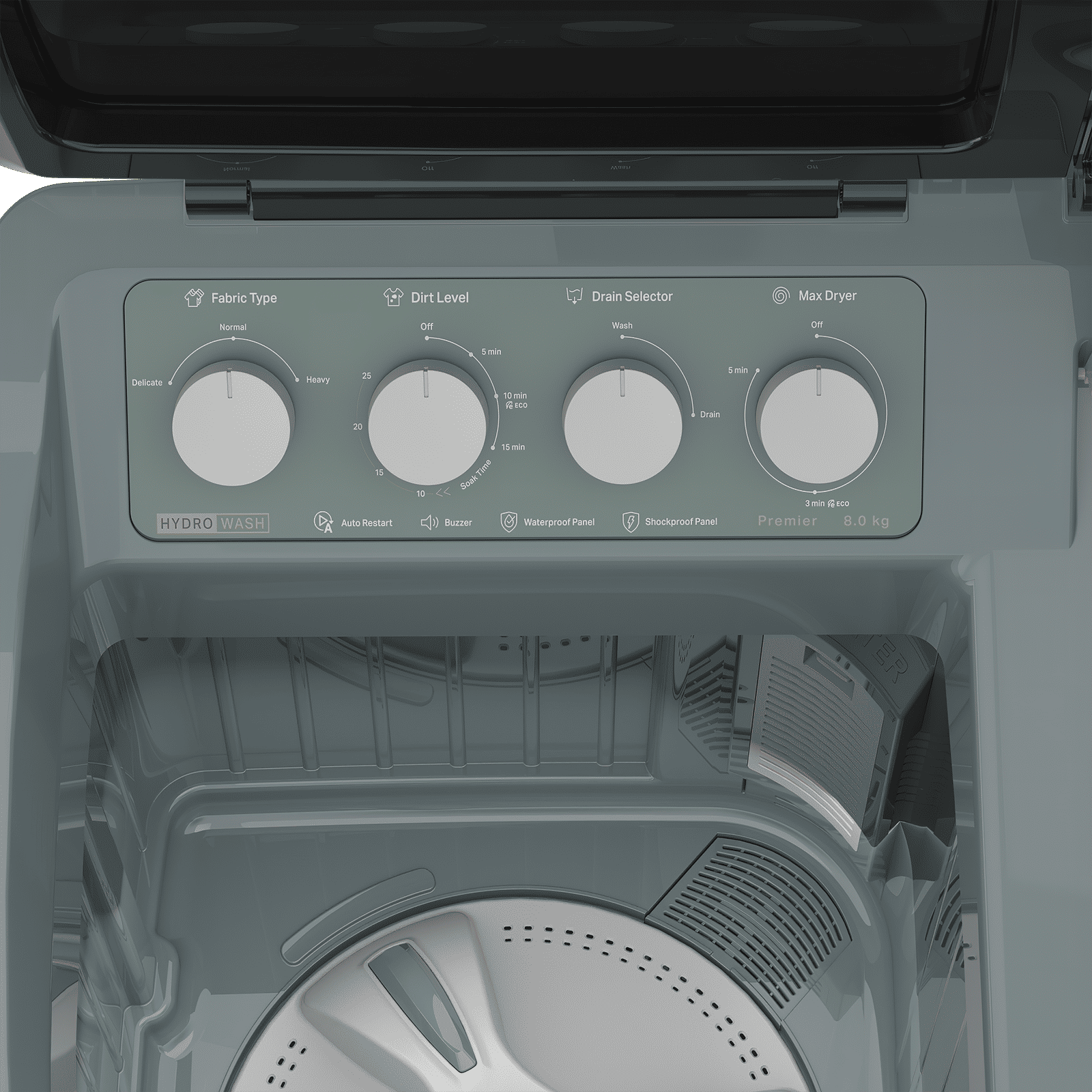 Whirlpool 8.5Kg 5 Star Semi- Automatic Washing Machine with 3D Wave Technology (Hydrowash Premier, 30282, Silver)_10