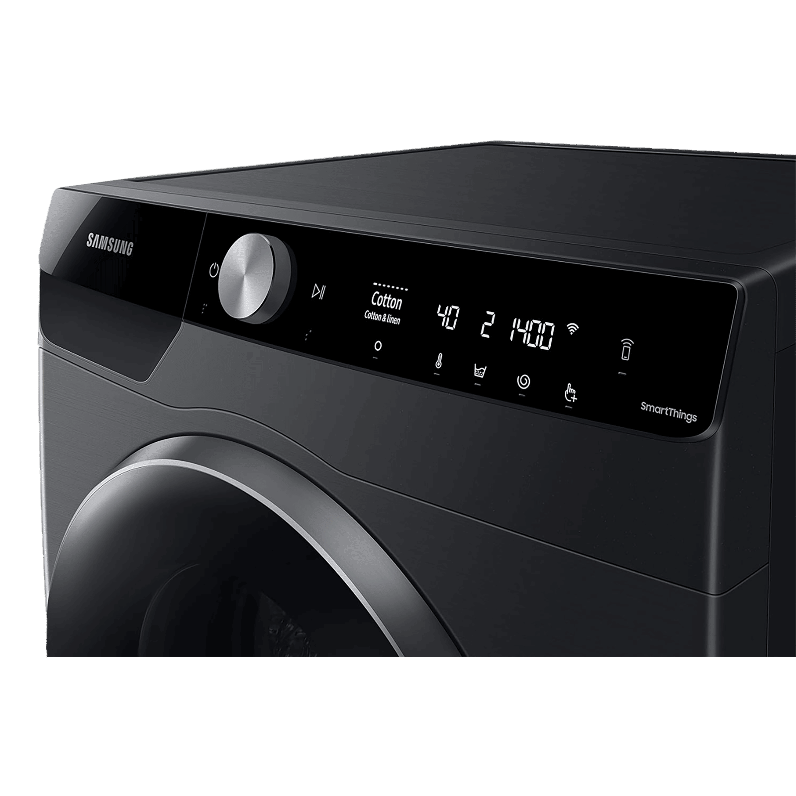 SAMSUNG 12/8 kg Inverter Fully Automatic Front Load Washer Dryer (WD12TP44DSB/TL, Wi-Fi Enabled, Black Caviar)_14