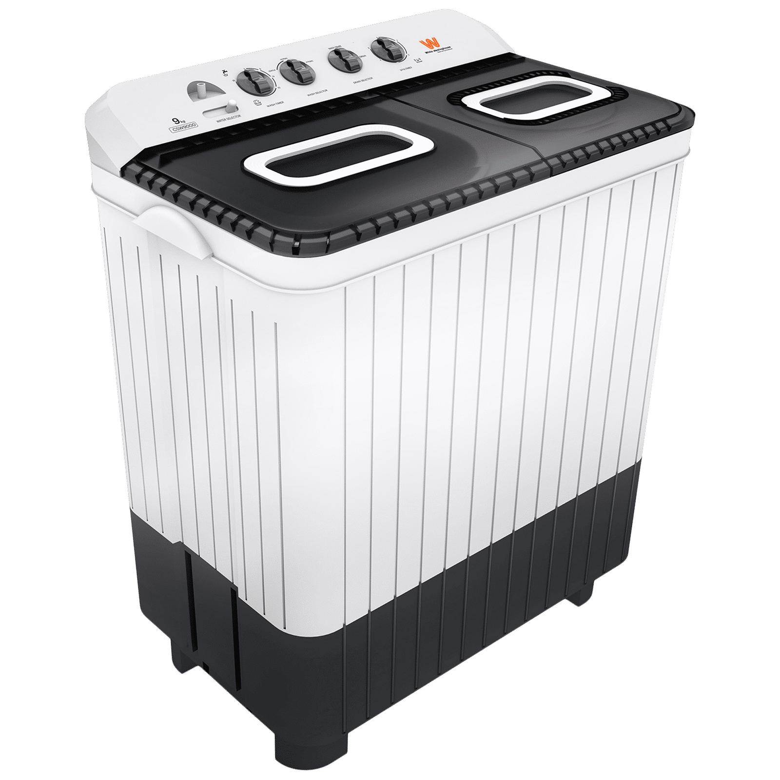 White Westinghouse 9 kg 5 Star Semi Automatic Washing Machine with 5 Wing Pulsator (CSW9000, Grey)_5